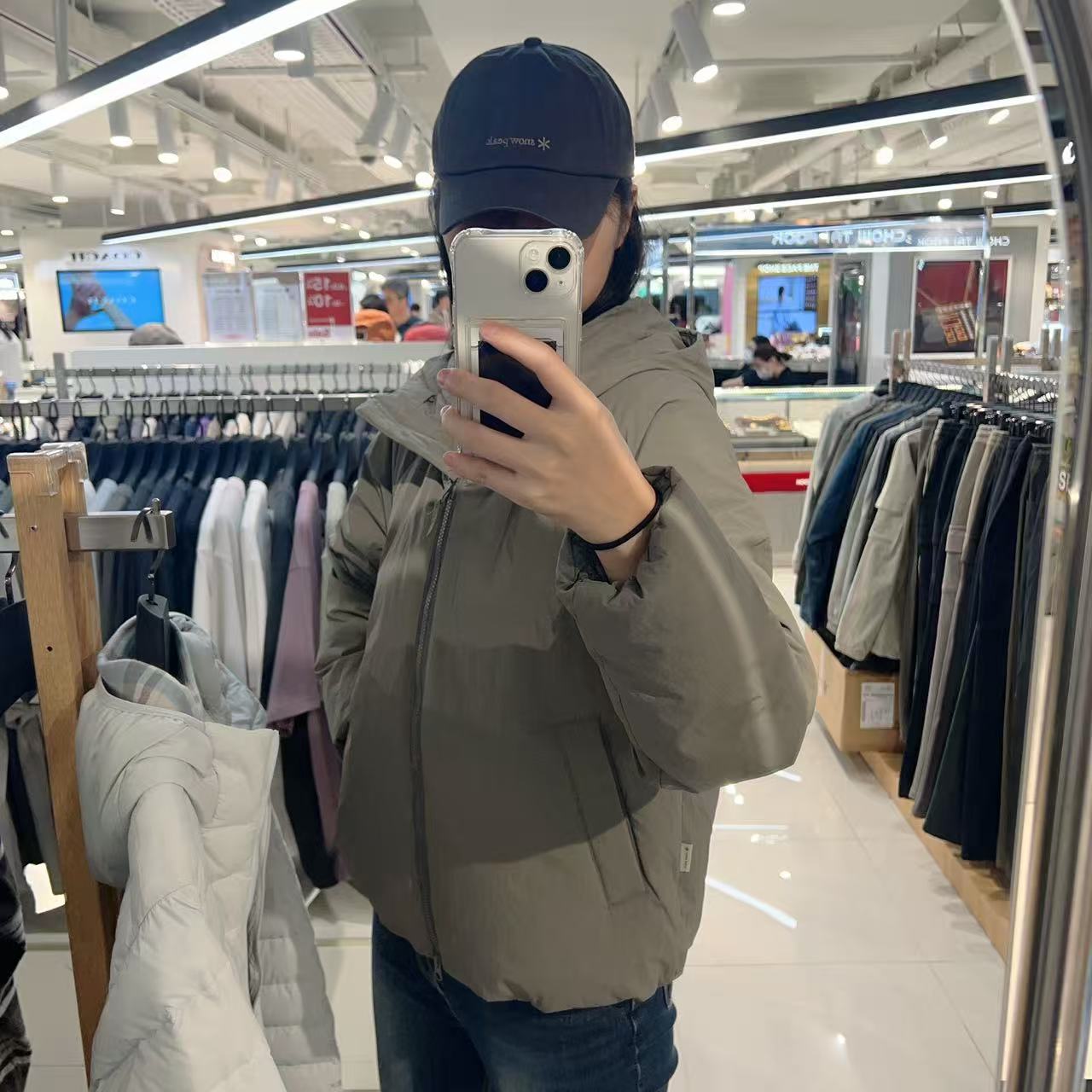 韓國 Snowpeak Land Women's Hooded Lightweight Down Jacket【SN035】