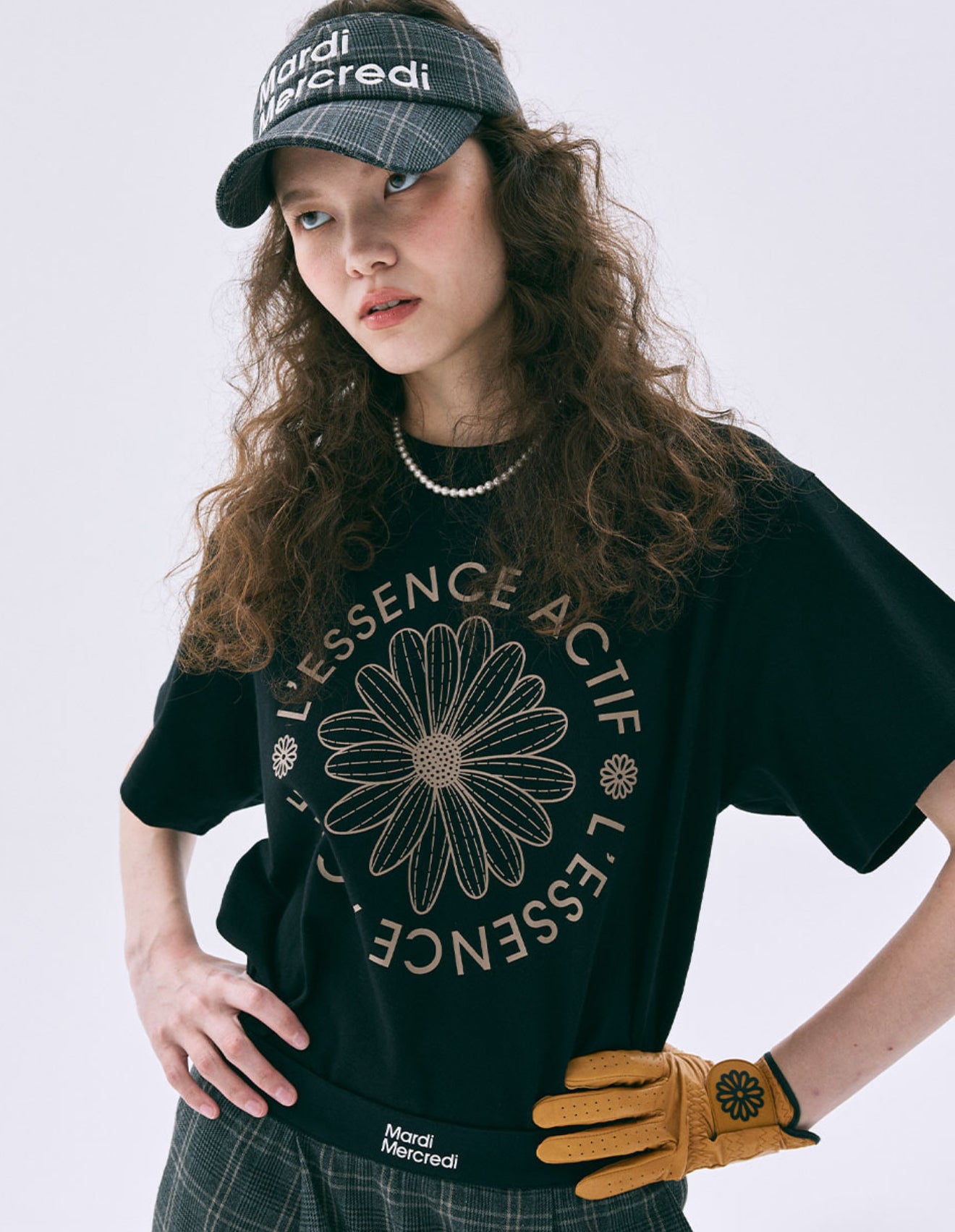 韓國 Mardi Mercredi T-SHIRT ACTIF EMBLEM【MM114】