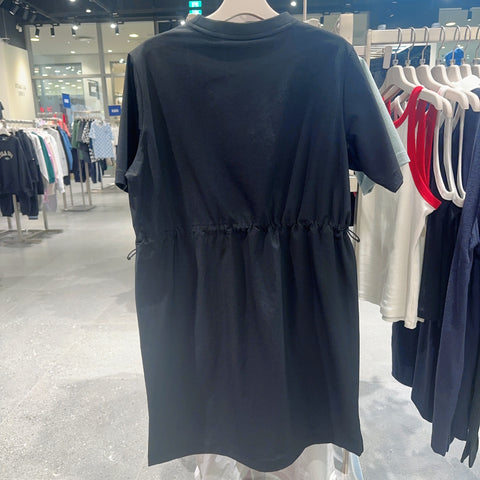 韓國 FILA Seersucker Waist String Dress【FA331】