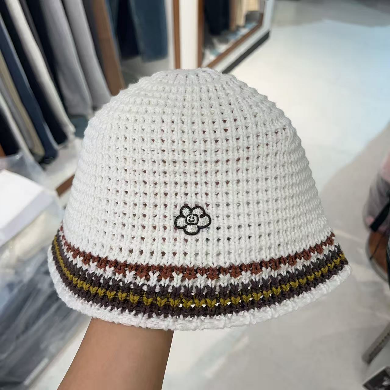 韓國 Wacky Willy Women's Lily Knit Dome Hat【WW043】