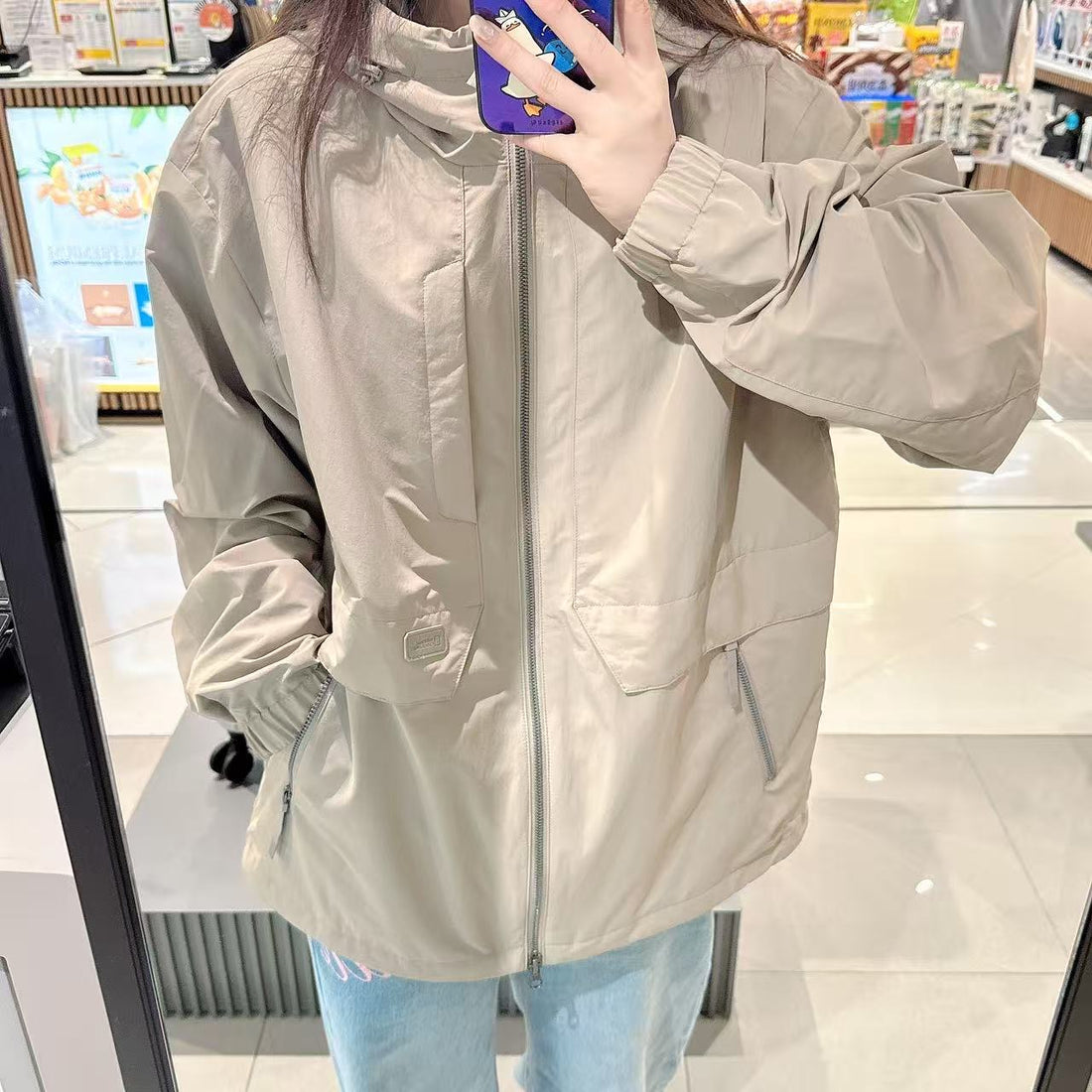 韓國 National Geographic Woven Hooded Jumper【NG019】