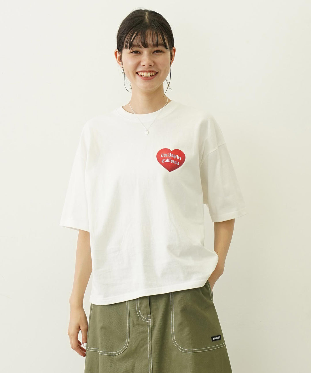 日本直送 MILKFED STICKED LOGO S/S TEE【SJ031】