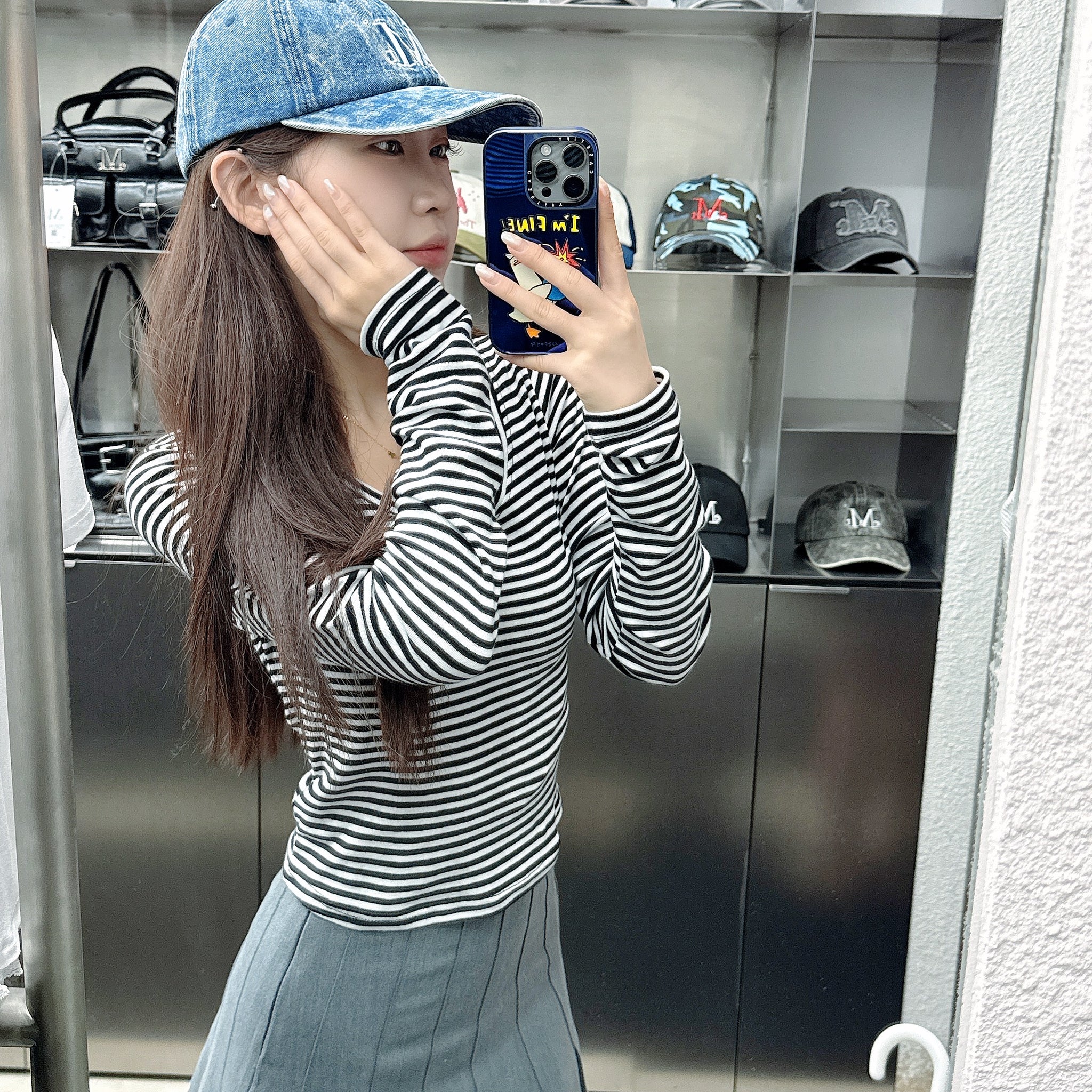 韓國 Mucent Signature Ball Cap【MU001】