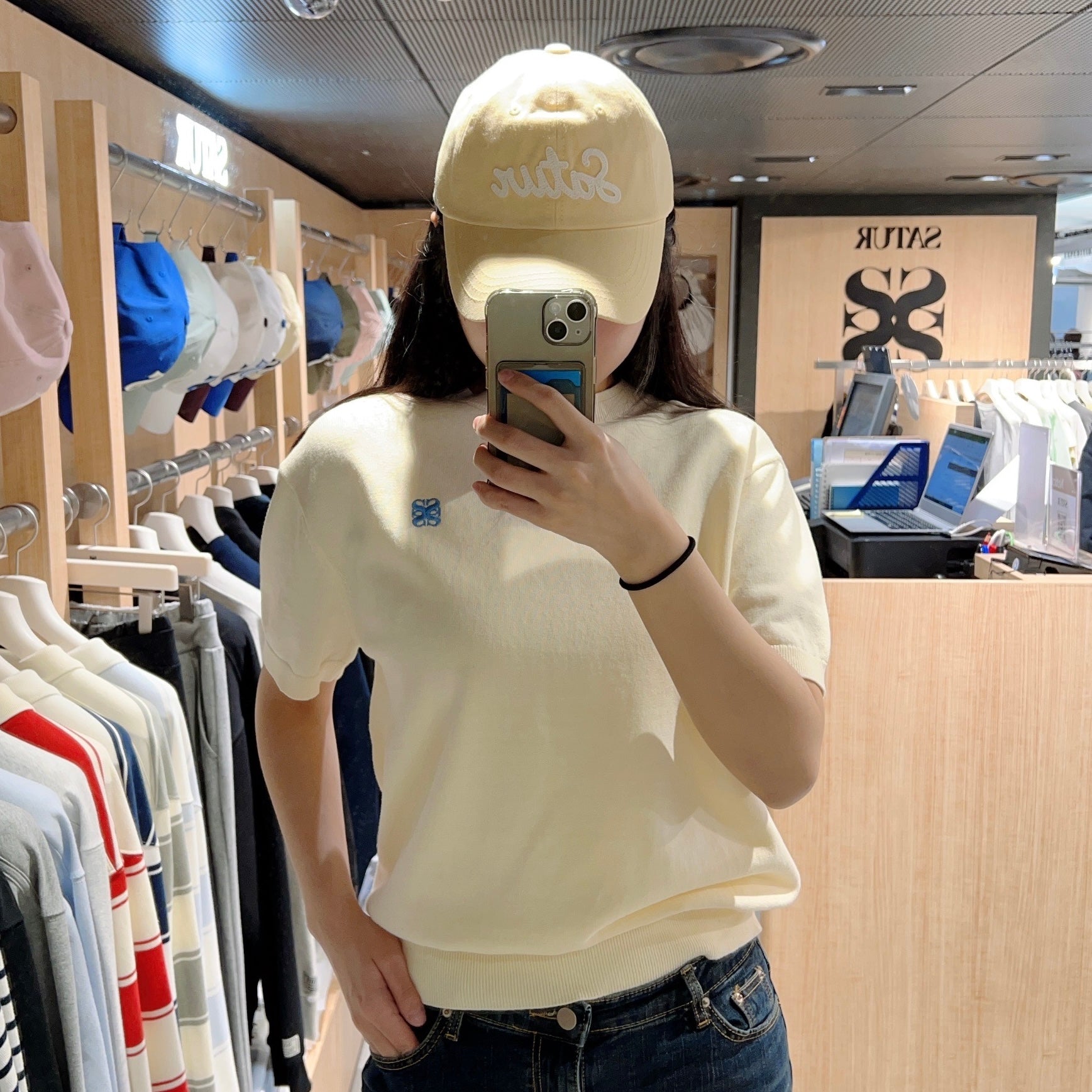 韓國 Satur Classic Crew Neck Half Knit【SR093】