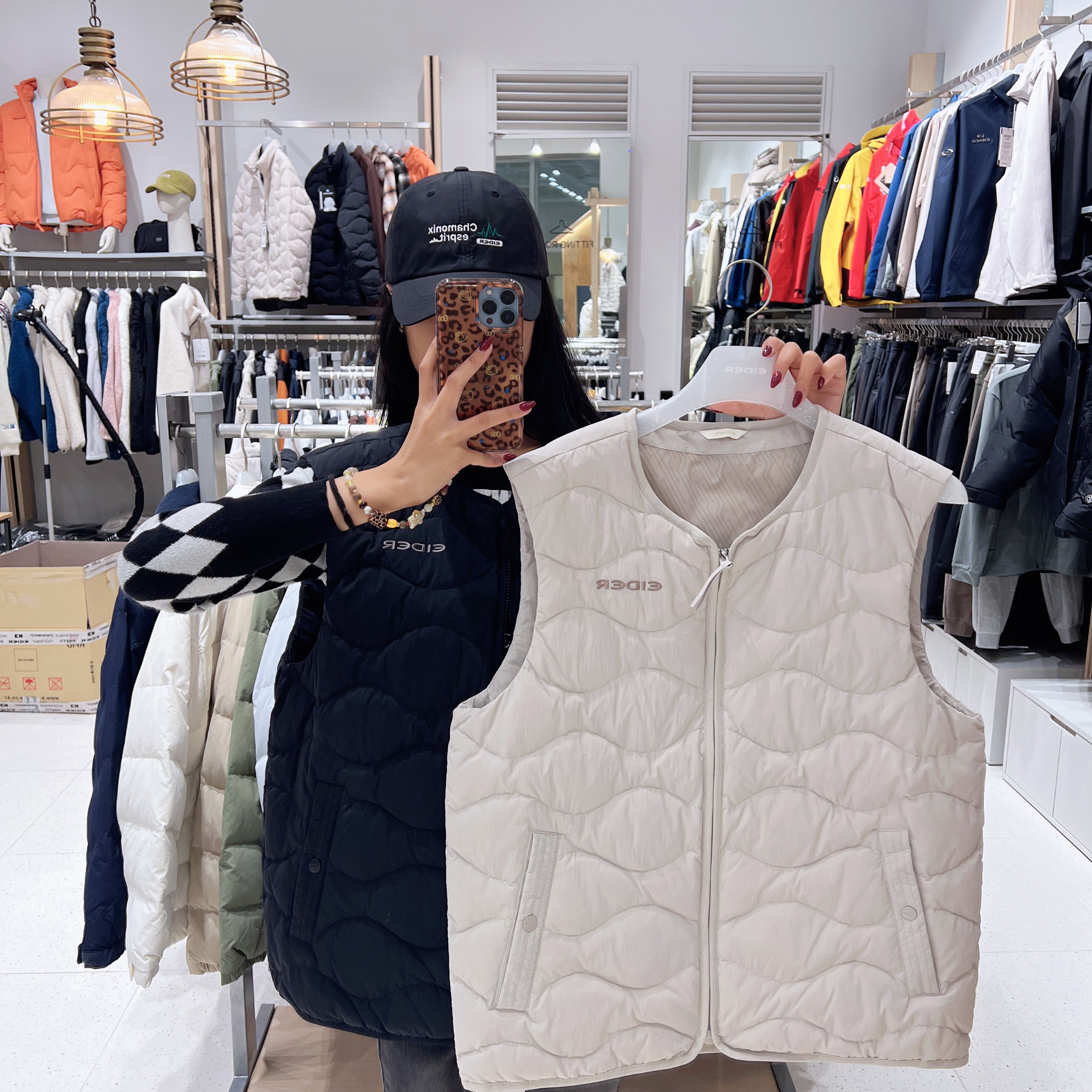 韓國 Eider Thermolock Unisex Slim Down Vest (鵝絨)【ER050】