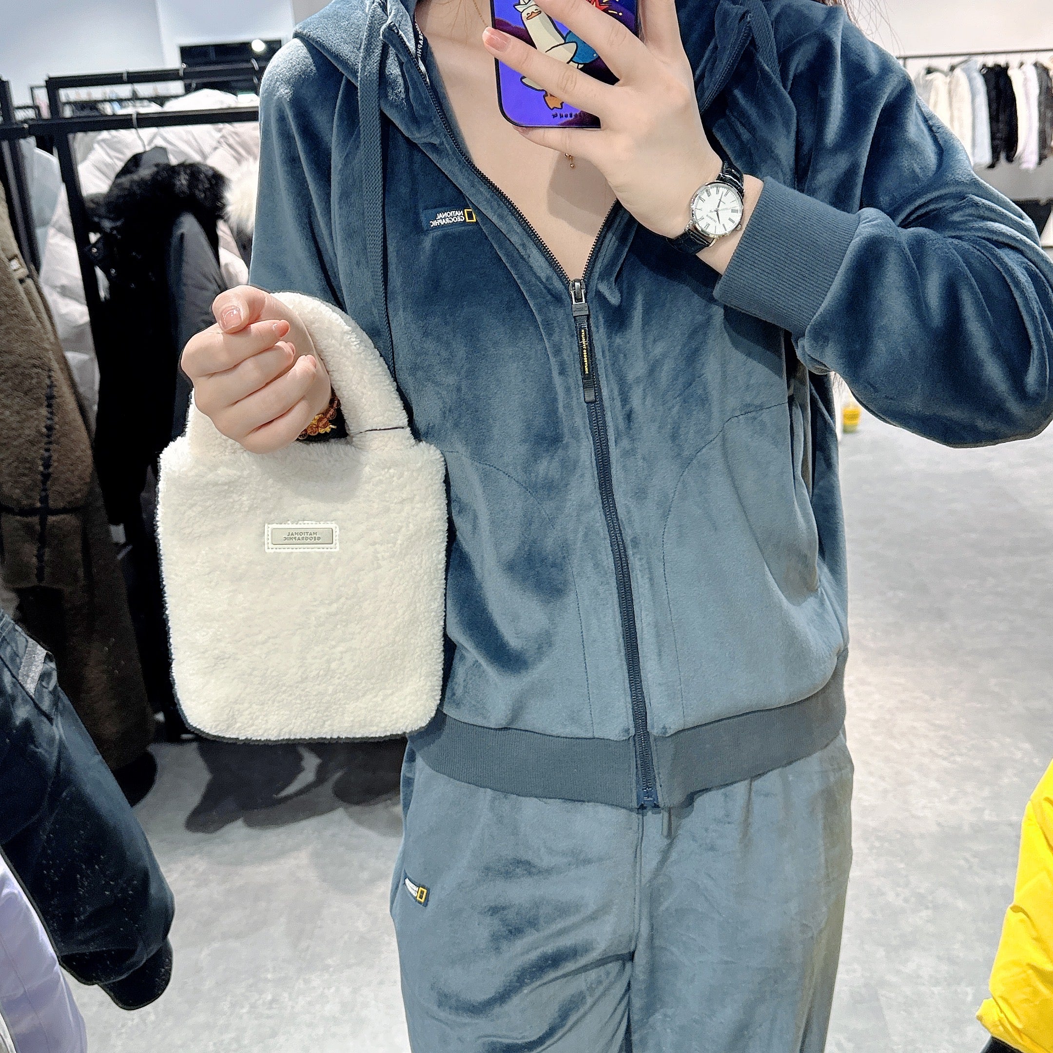 韓國 National Geographic Dumble Mini Crossbody Bag【NG120】