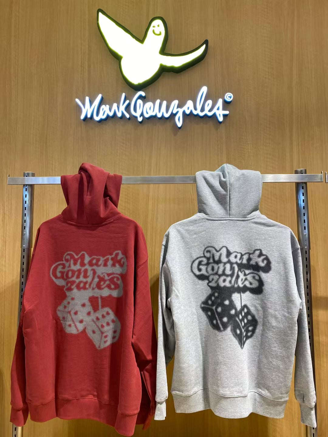 韓國 Mark Gonzales Heart Collection Dice Graphic Sweat Hoodie【MG122】