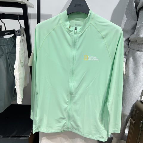 韓國 National Geographic Men's Concept Graphic Zip-up Rash Guard防晒款【NG635】