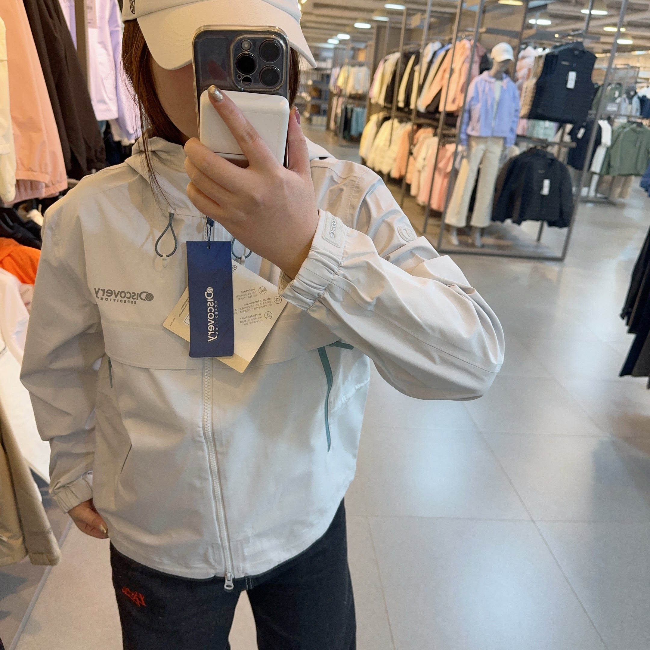 韓國 Discovery Vertex Gore Windstopper Jacket【DY137】