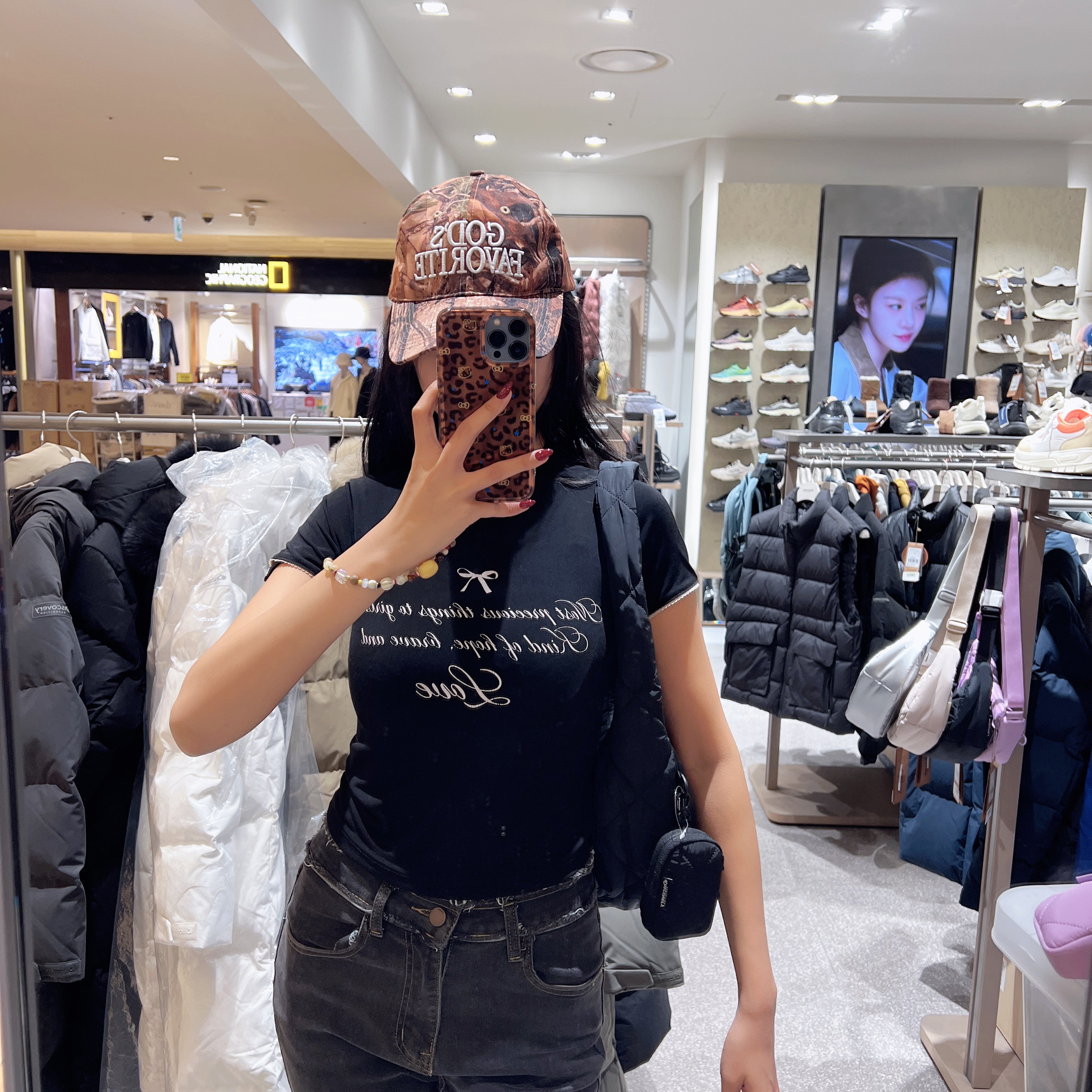 韓國 Discovery Melrose Quilted Shoulder Bag M【DY107】