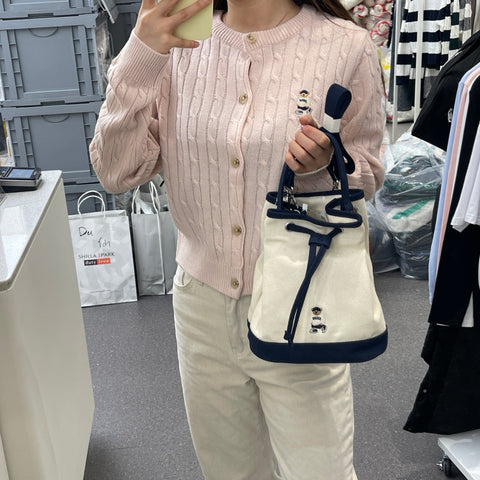 韓國 SPAO Canvas Bucket Bag 【SP028】 - STT Mall HK 靚太網購