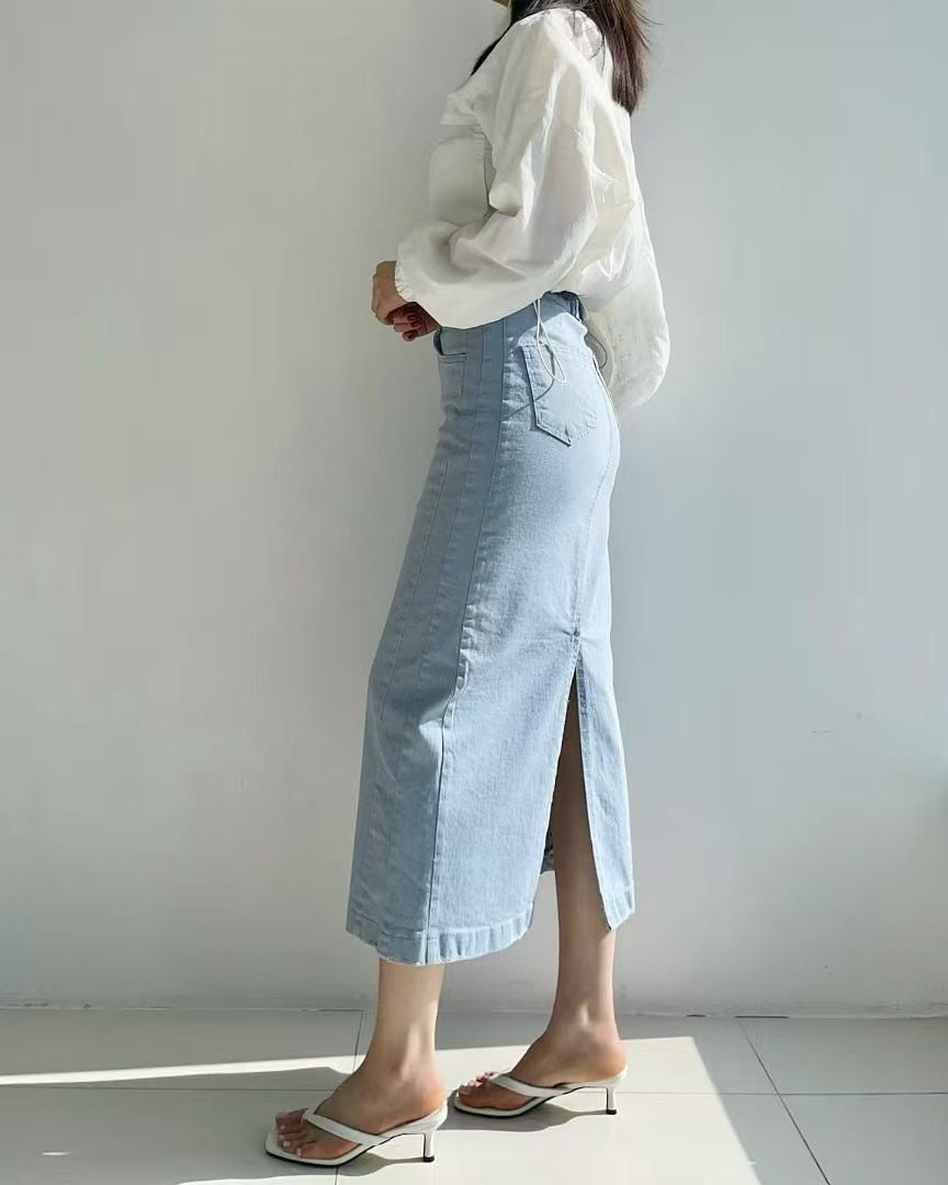 韓國 HowLuk 牛仔裙 (春季款)【H302】