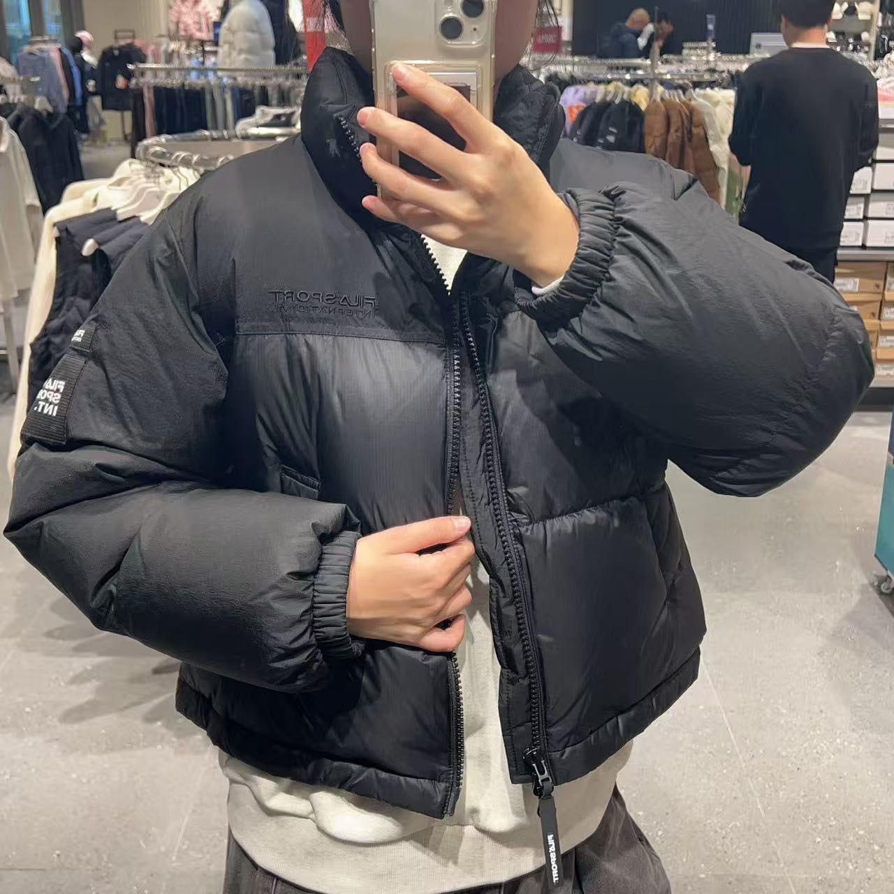 【現貨】韓國 FILA Ripstop Block Down Padded Jacket (鴨絨)【FA026】