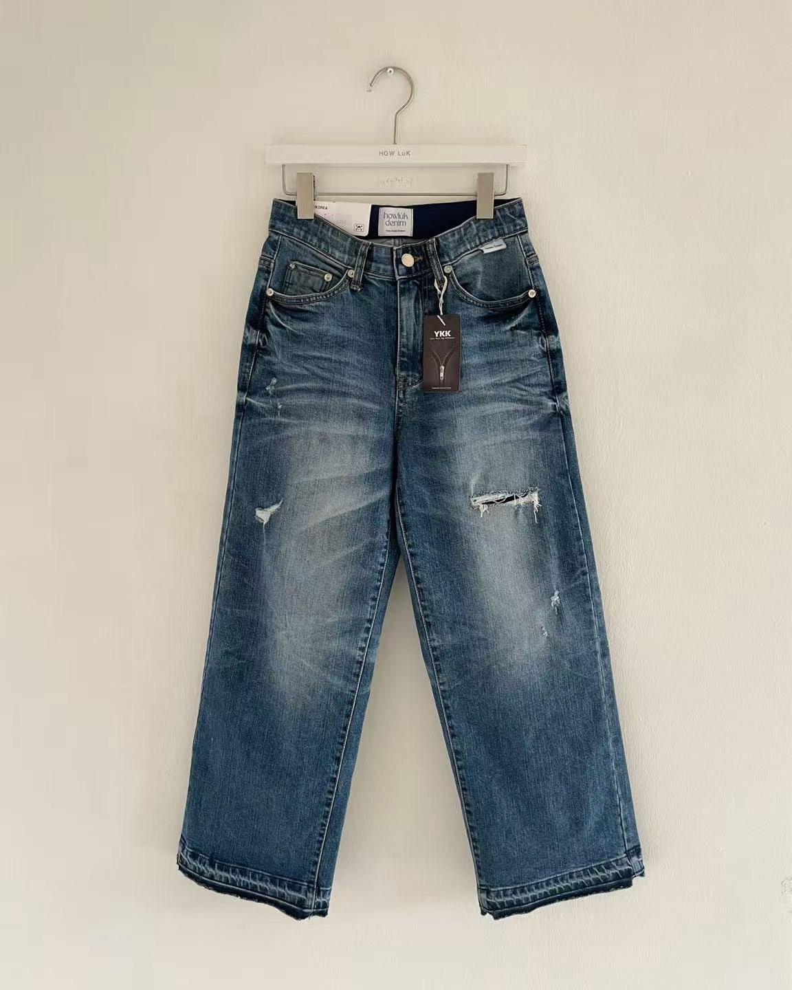 韓國 HowLuk 牛仔褲 (春季款)【H6027】