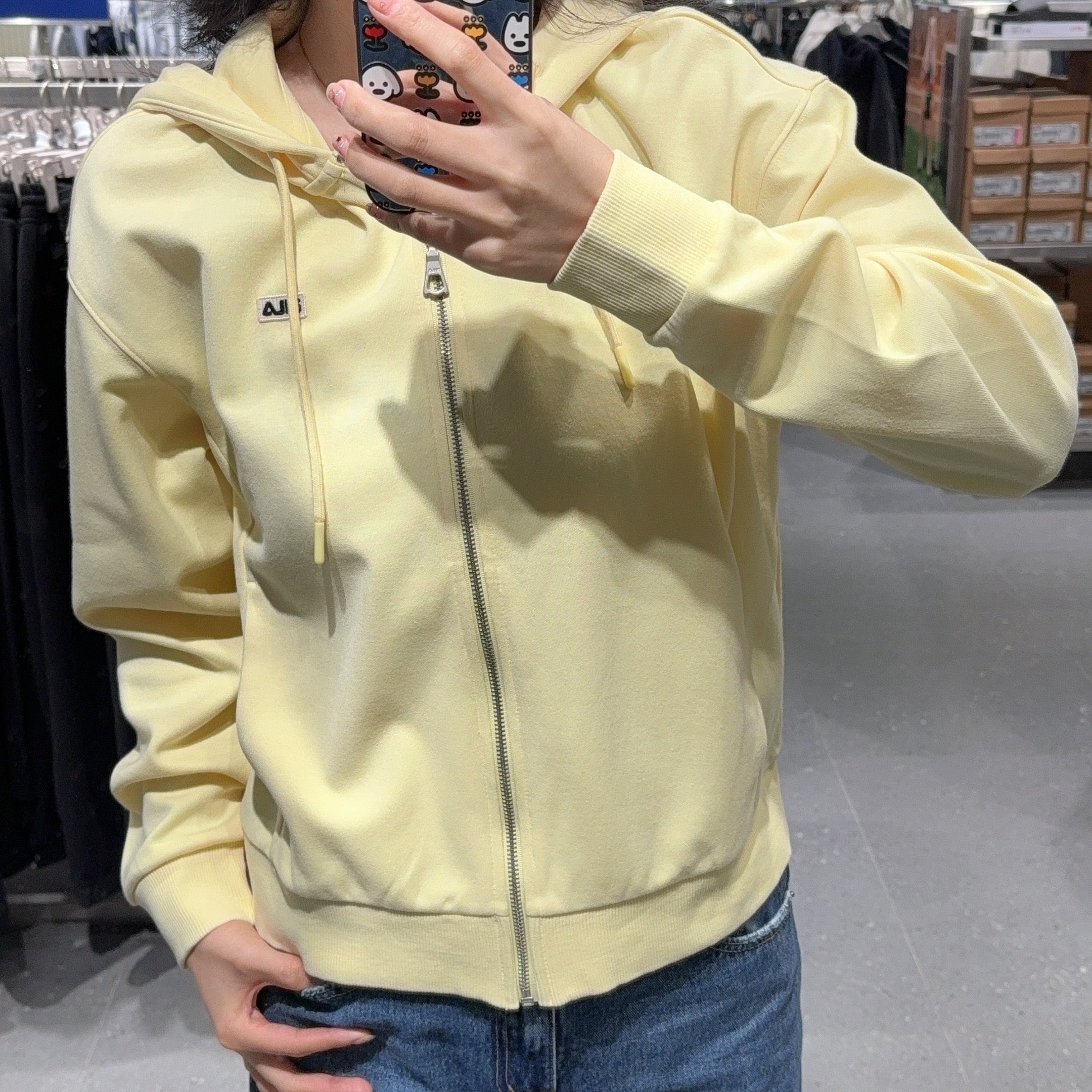 韓國 FILA Essential Hooded Zip-Up【FA009】