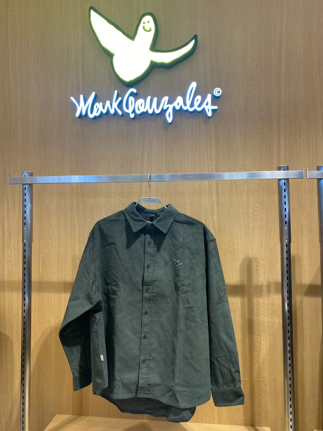 韓國 Mark Gonzales Angel Corduroy Shirt【MG167】