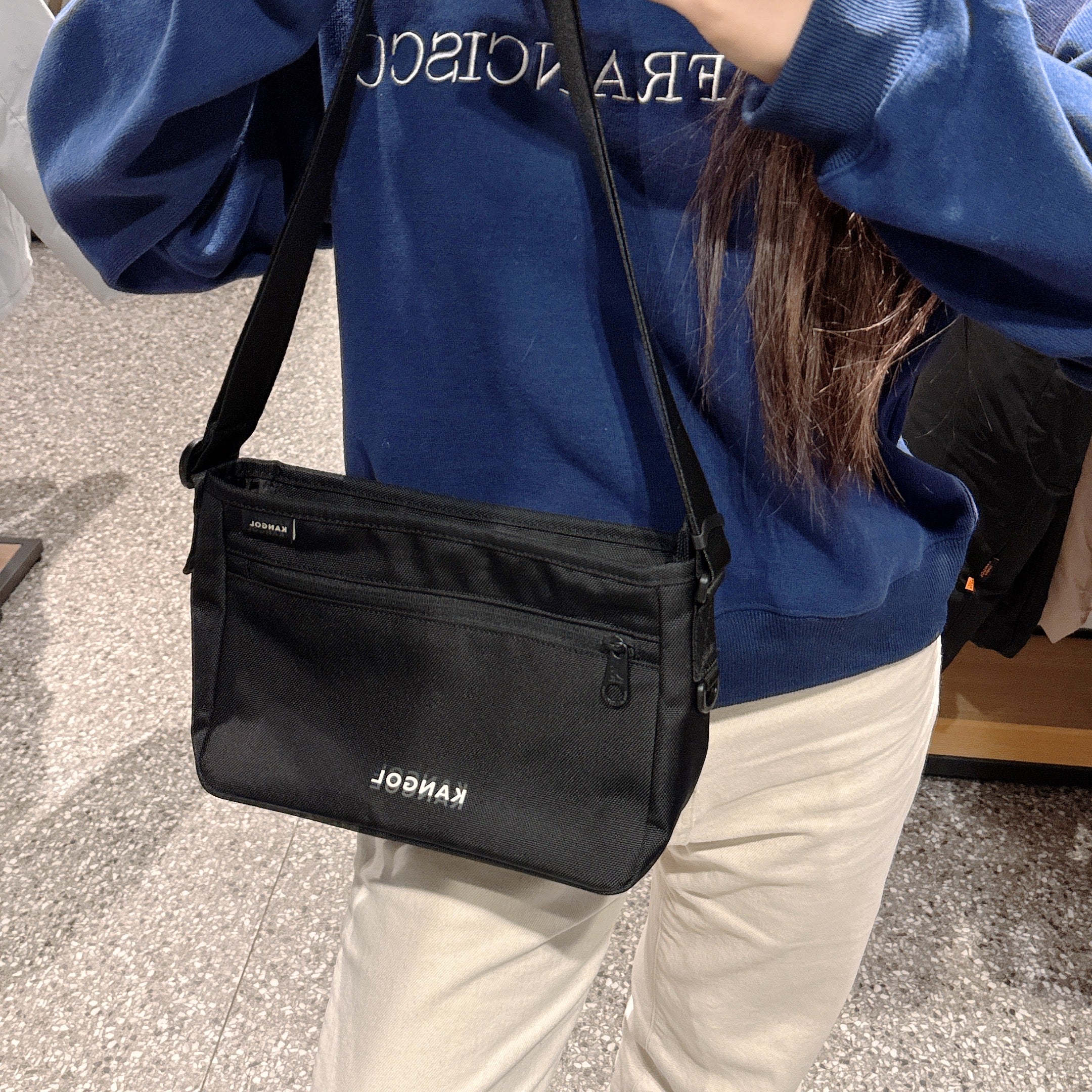 韓國 KANGOL Authentic Cross Bag【KL045】