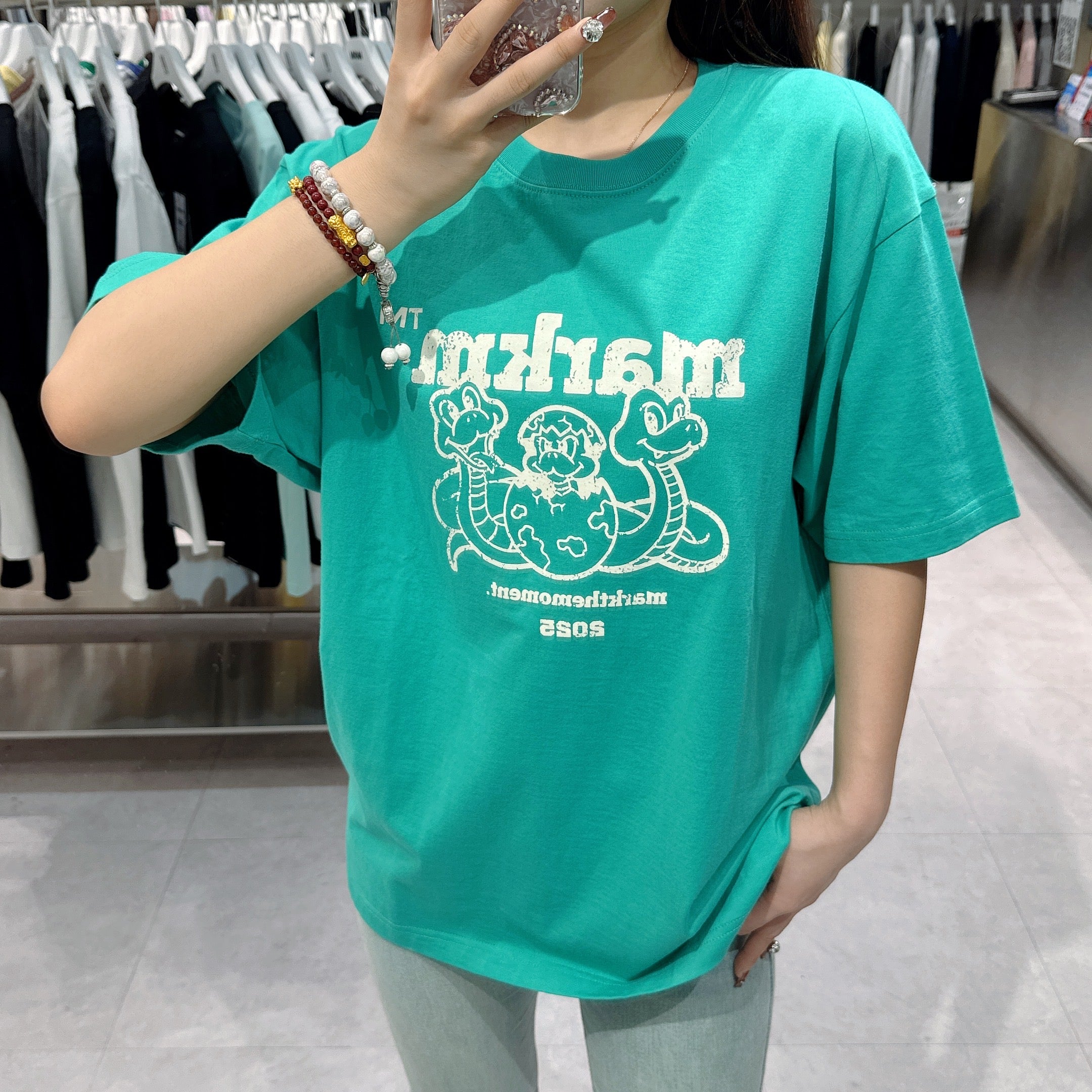 韓國 Markm Snake TSHIRT【MA075】