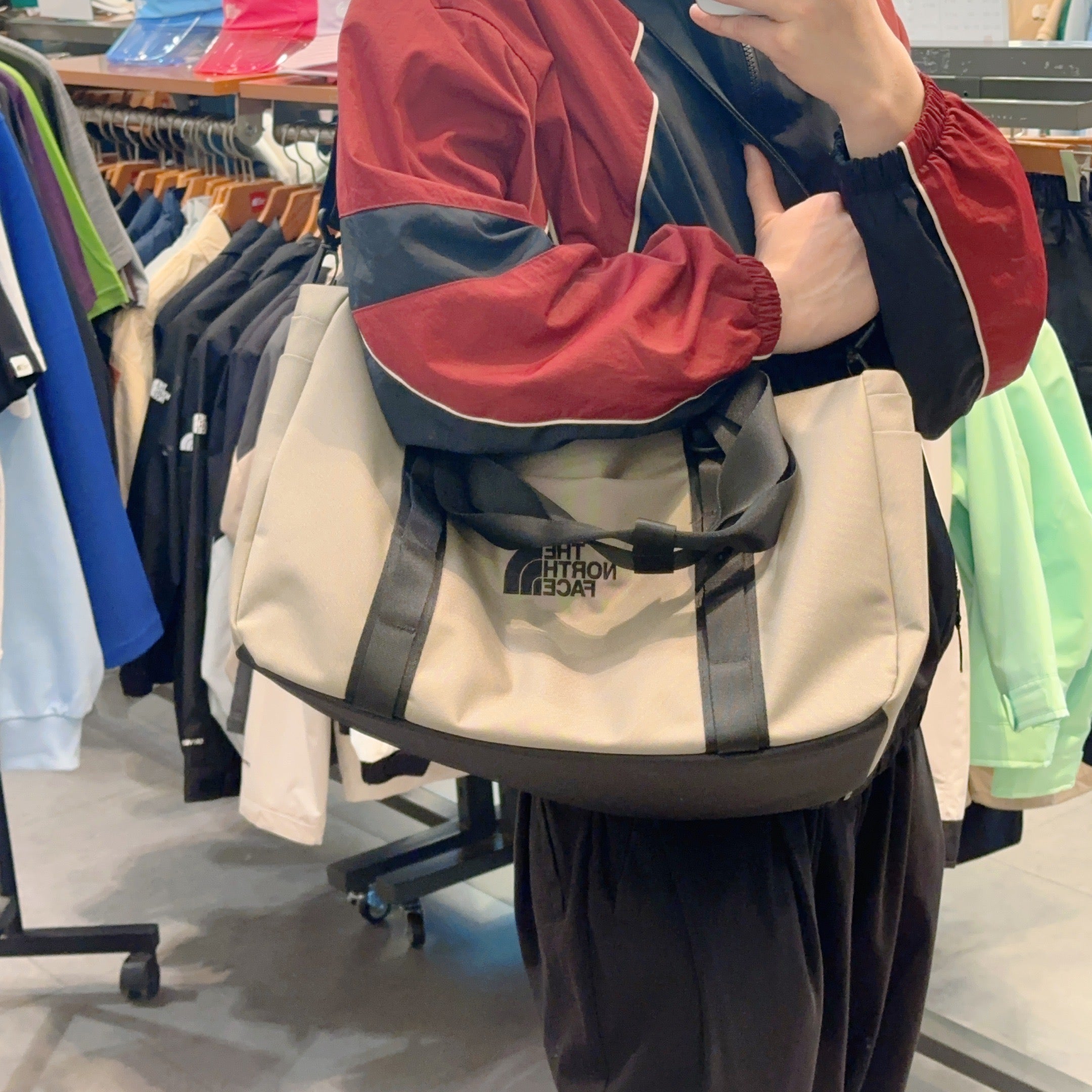 韓國 The North Face BIG SHOT CARGO BAG【NF116】