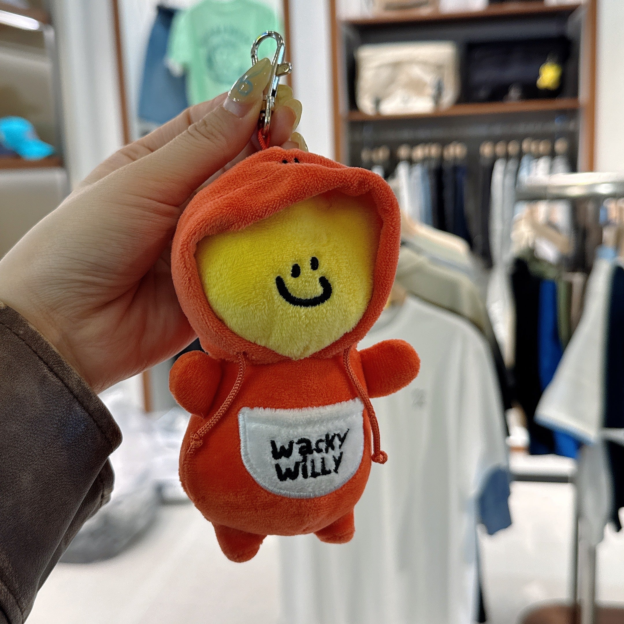 韓國 Wacky Willy Hood Kiki Keyring【WW236】