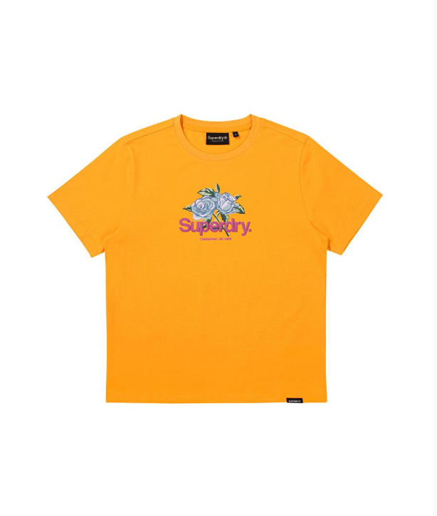 韓國 Superdry Core Rose T-Shirt【SU033】