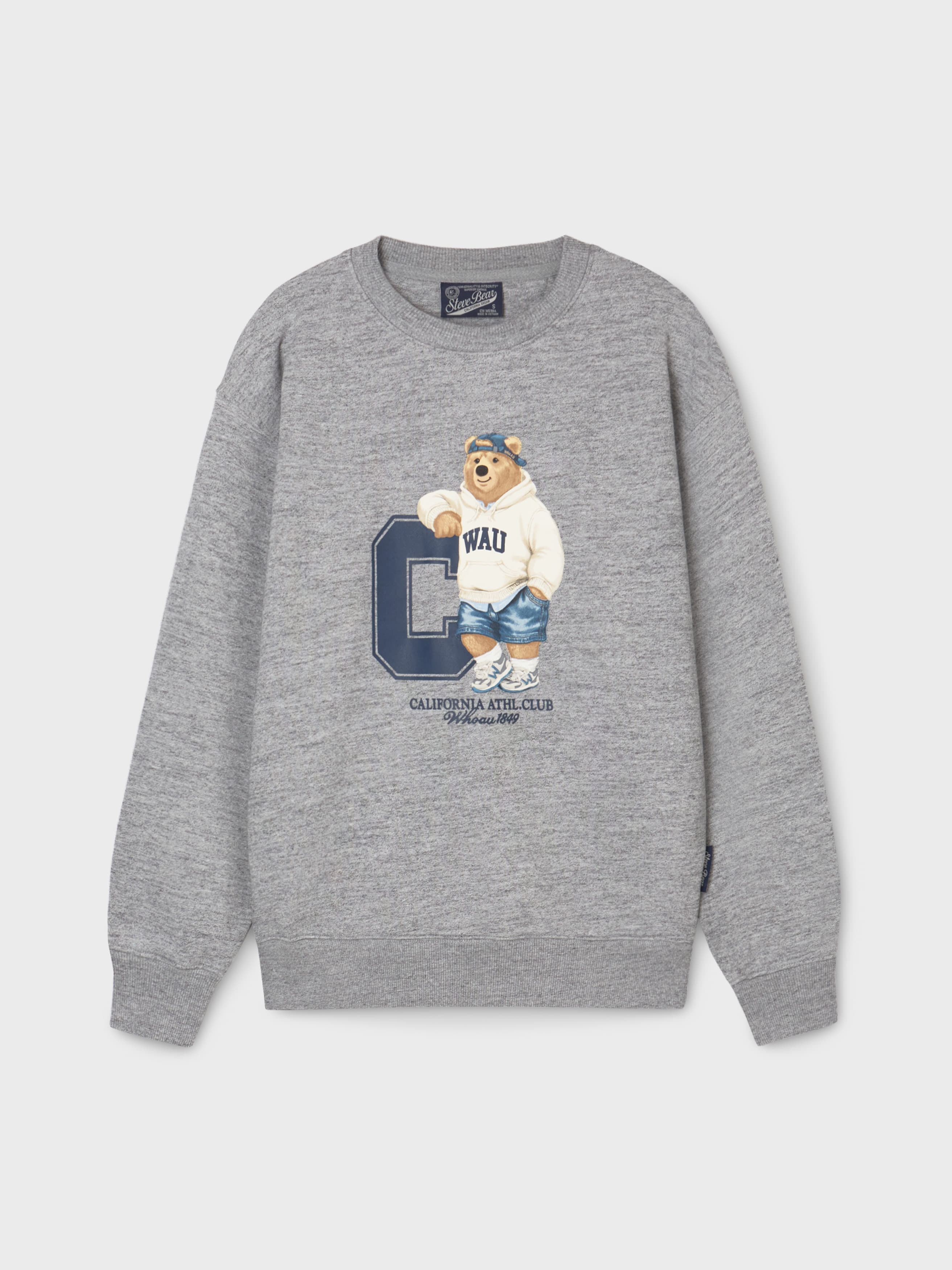 韓國 WhoAU Steve Photo Sweatshirt【WA295】