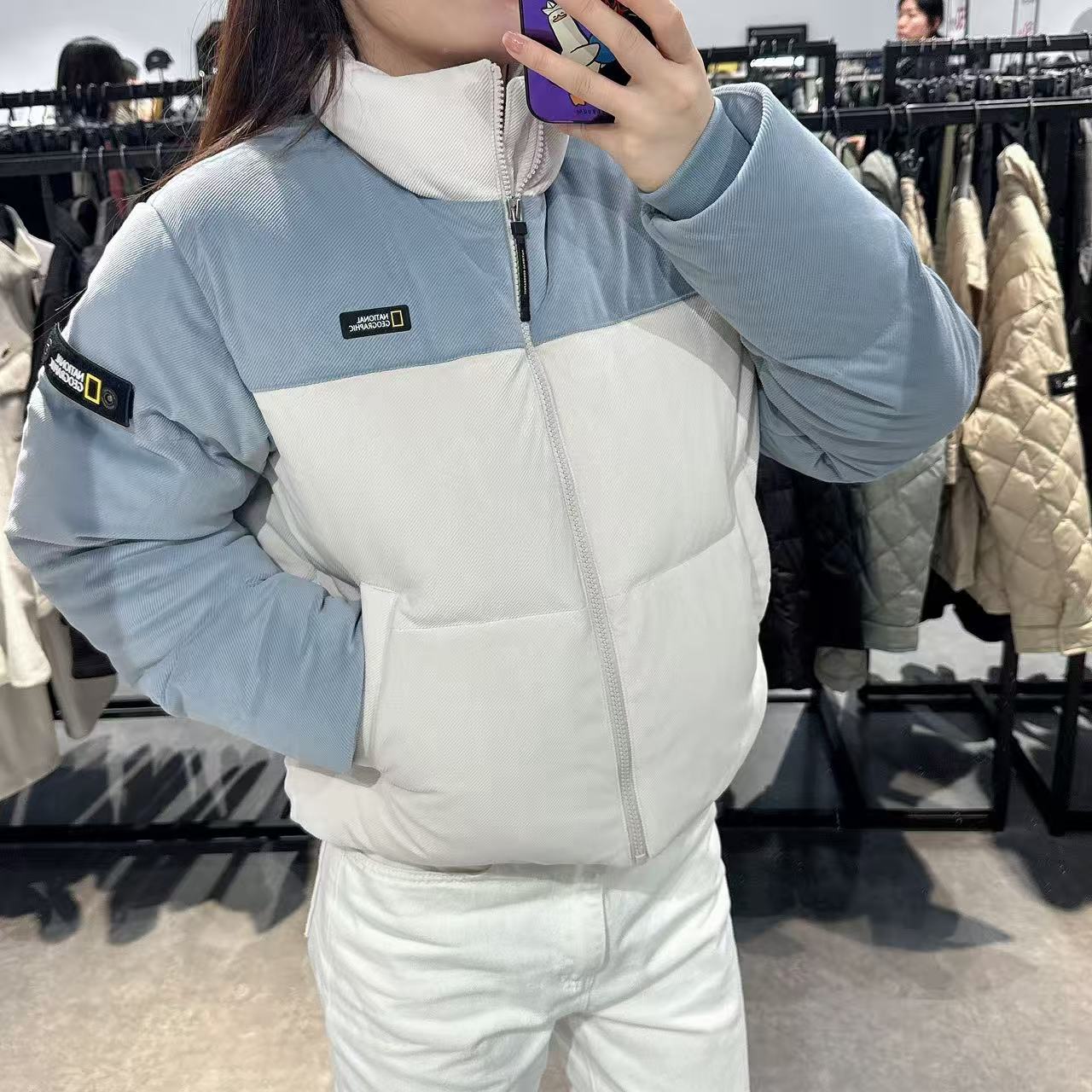 韓國 National Geographic Unisex Rayman Corduroy RDS Duck Down (鴨絨)【NG057】