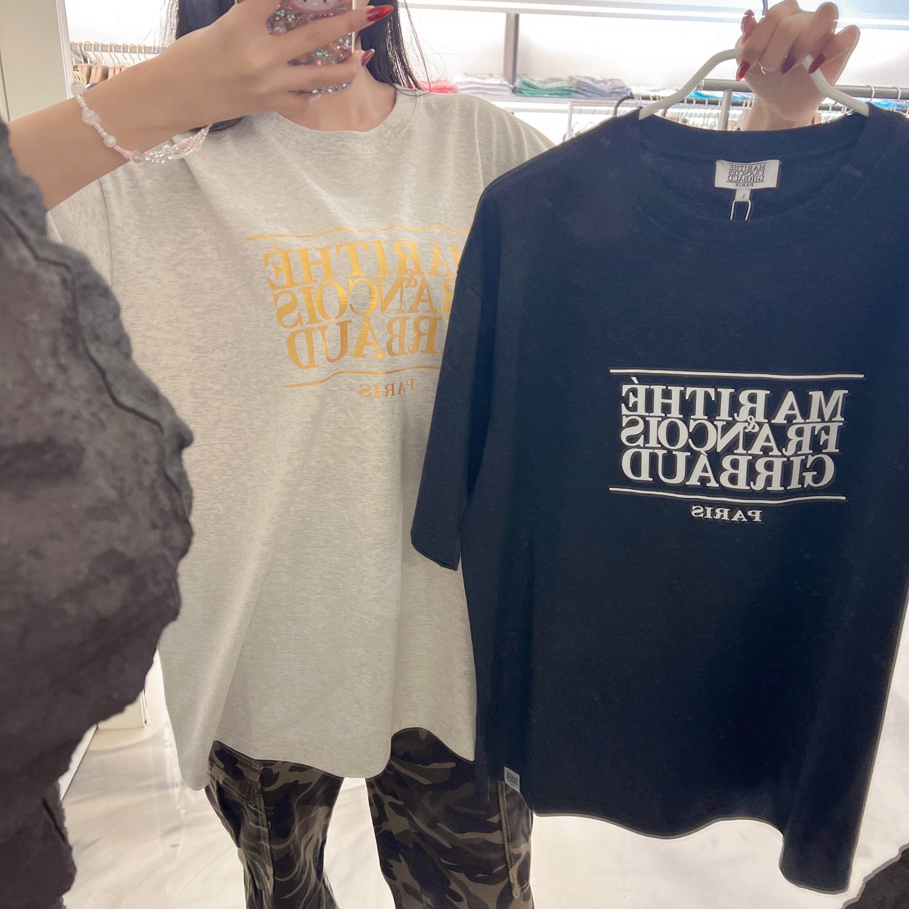 韓國 Marithe Francois Girbaud UNISEX T-SHIRTS (獨家款)【MF554】