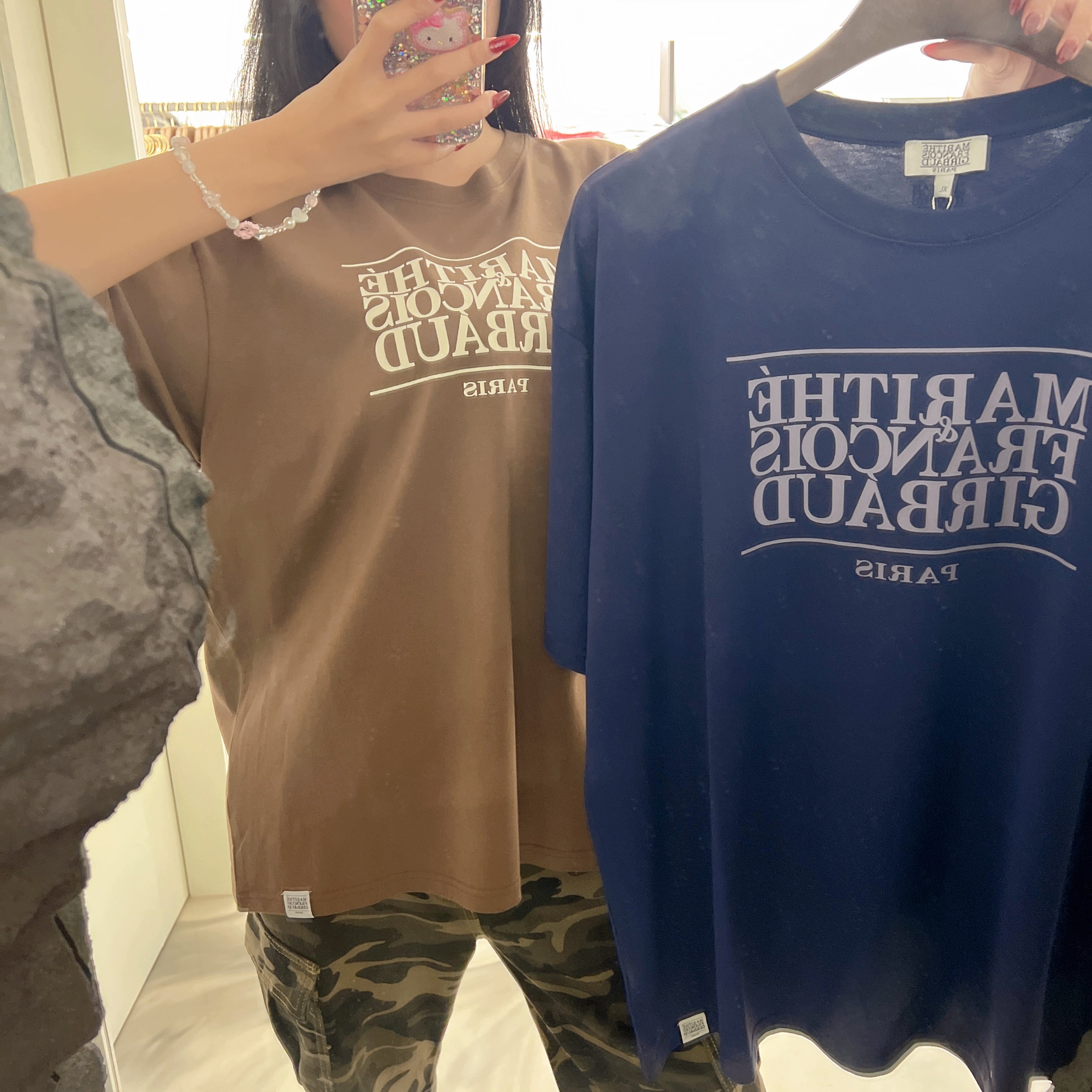 韓國 Marithe Francois Girbaud UNISEX T-SHIRTS (獨家款)【MF554】