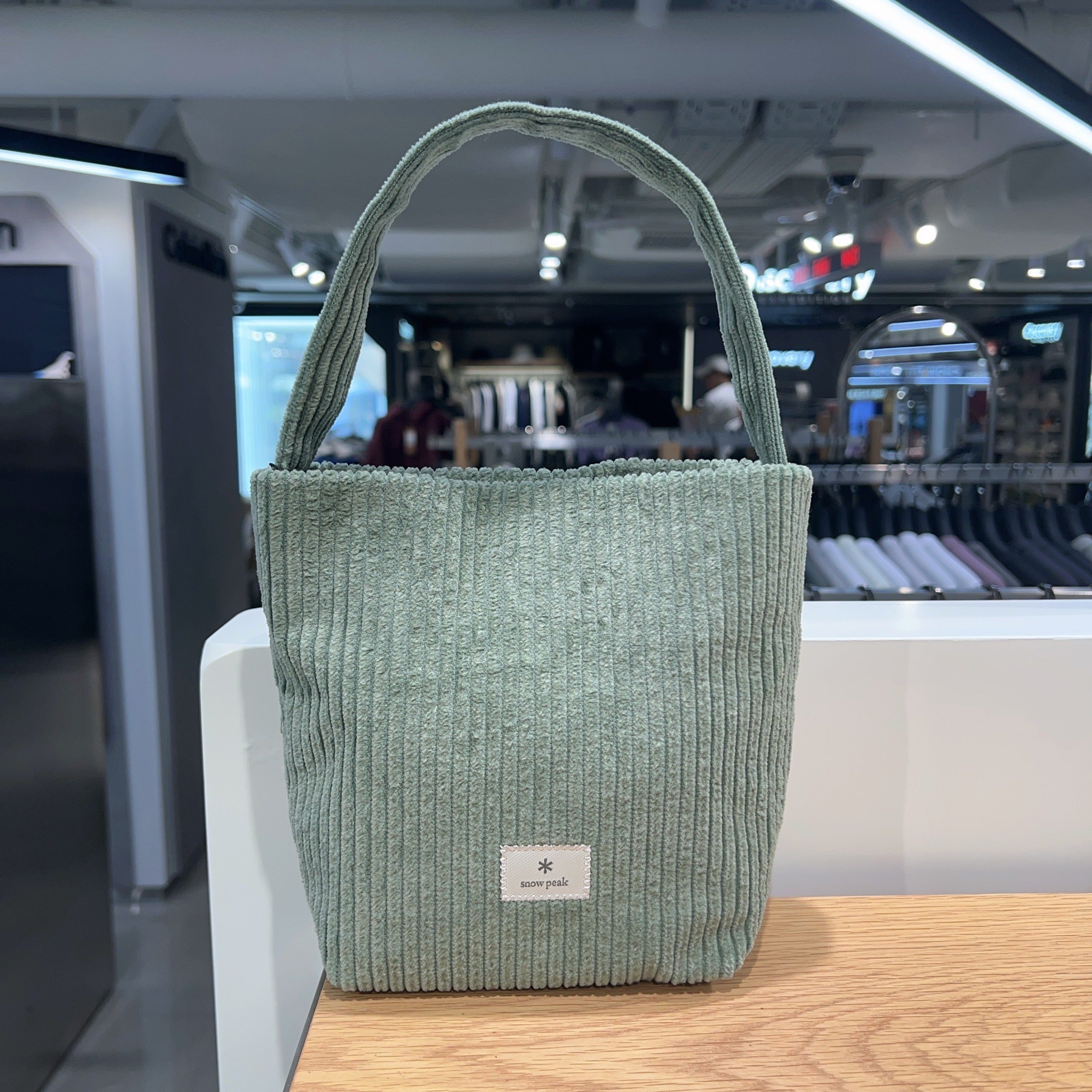 韓國 Snowpeak Corduroy Mini Tote Bag【SN006】