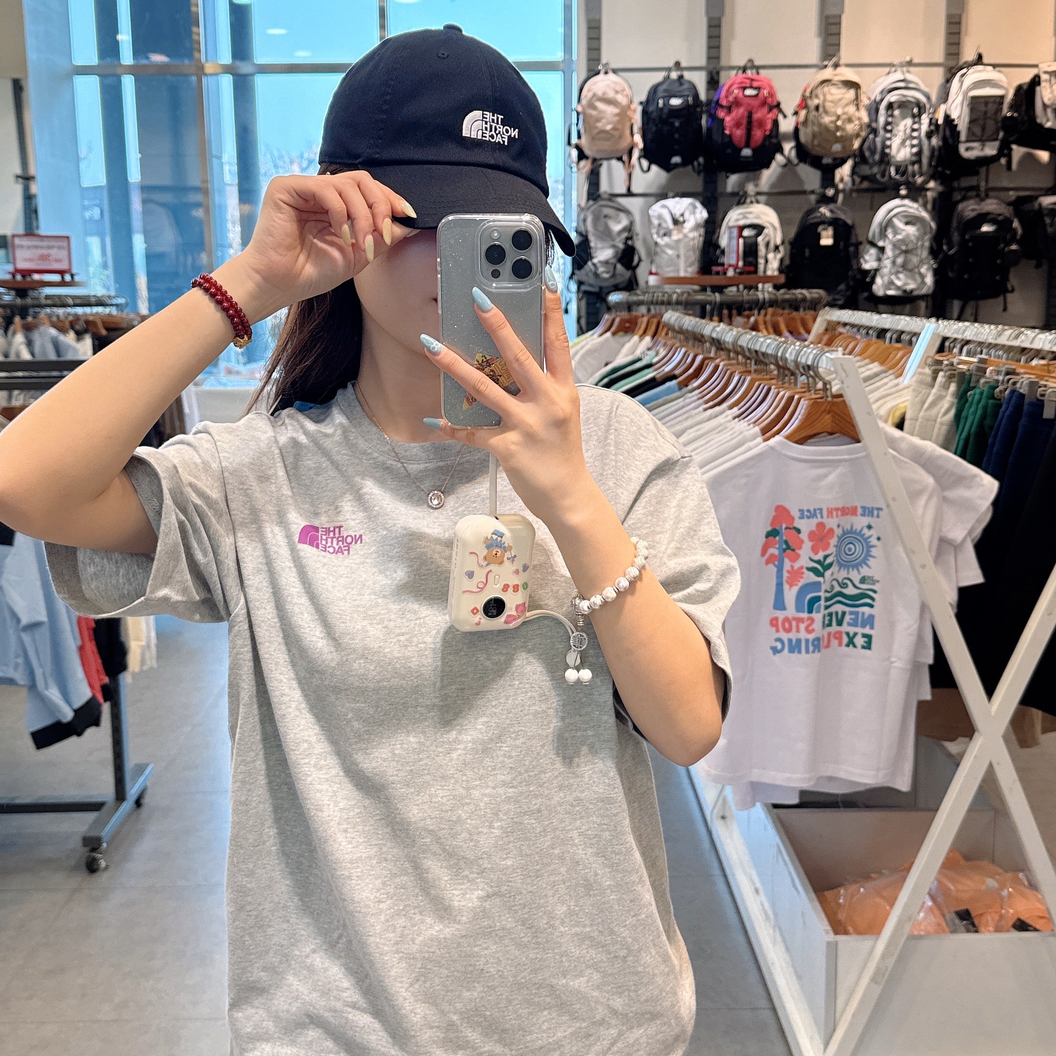 韓國 The North Face LOGO BALL CAP【NF120】