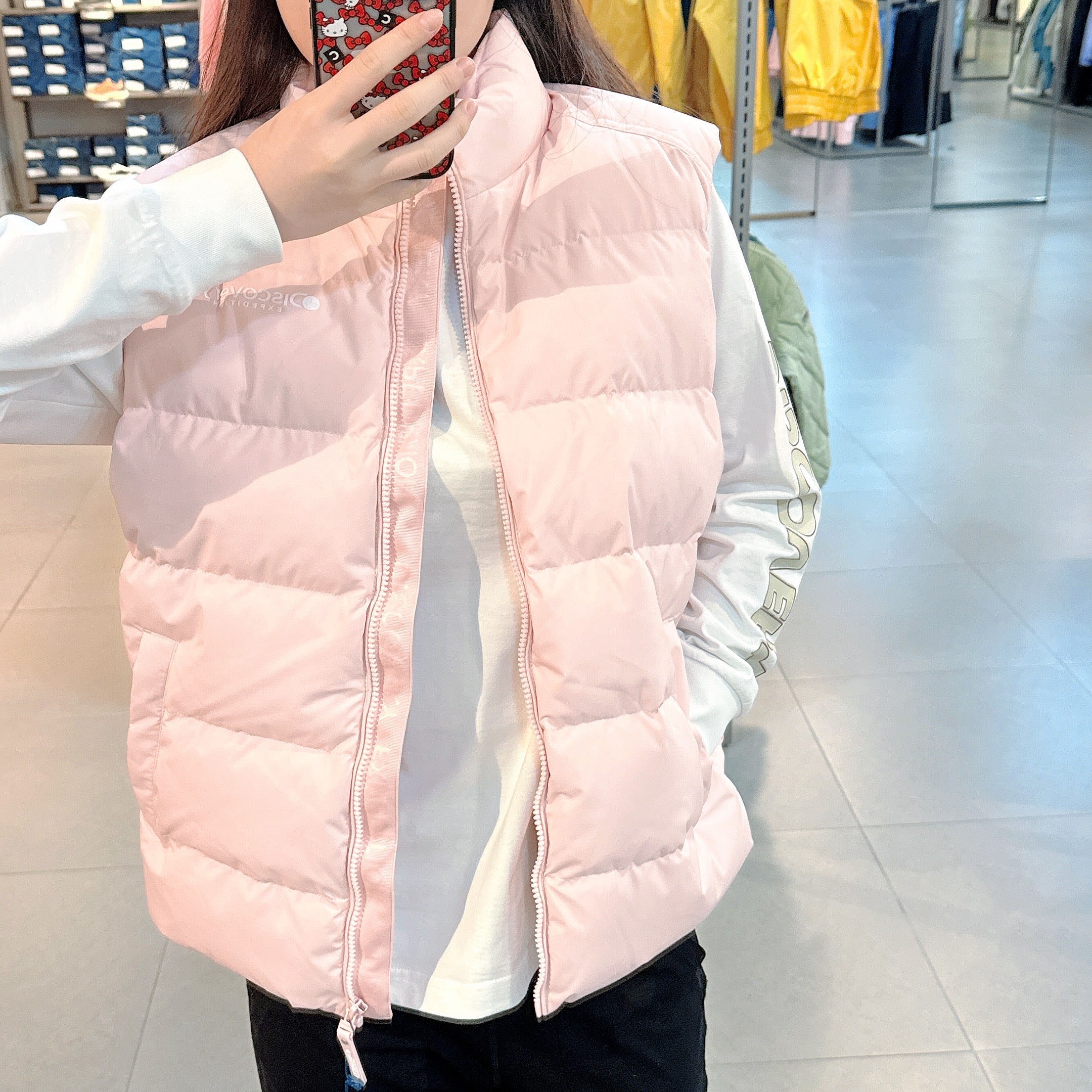 韓國 Discovery Kids High Neck Down Vest (鴨絨)【DY202】