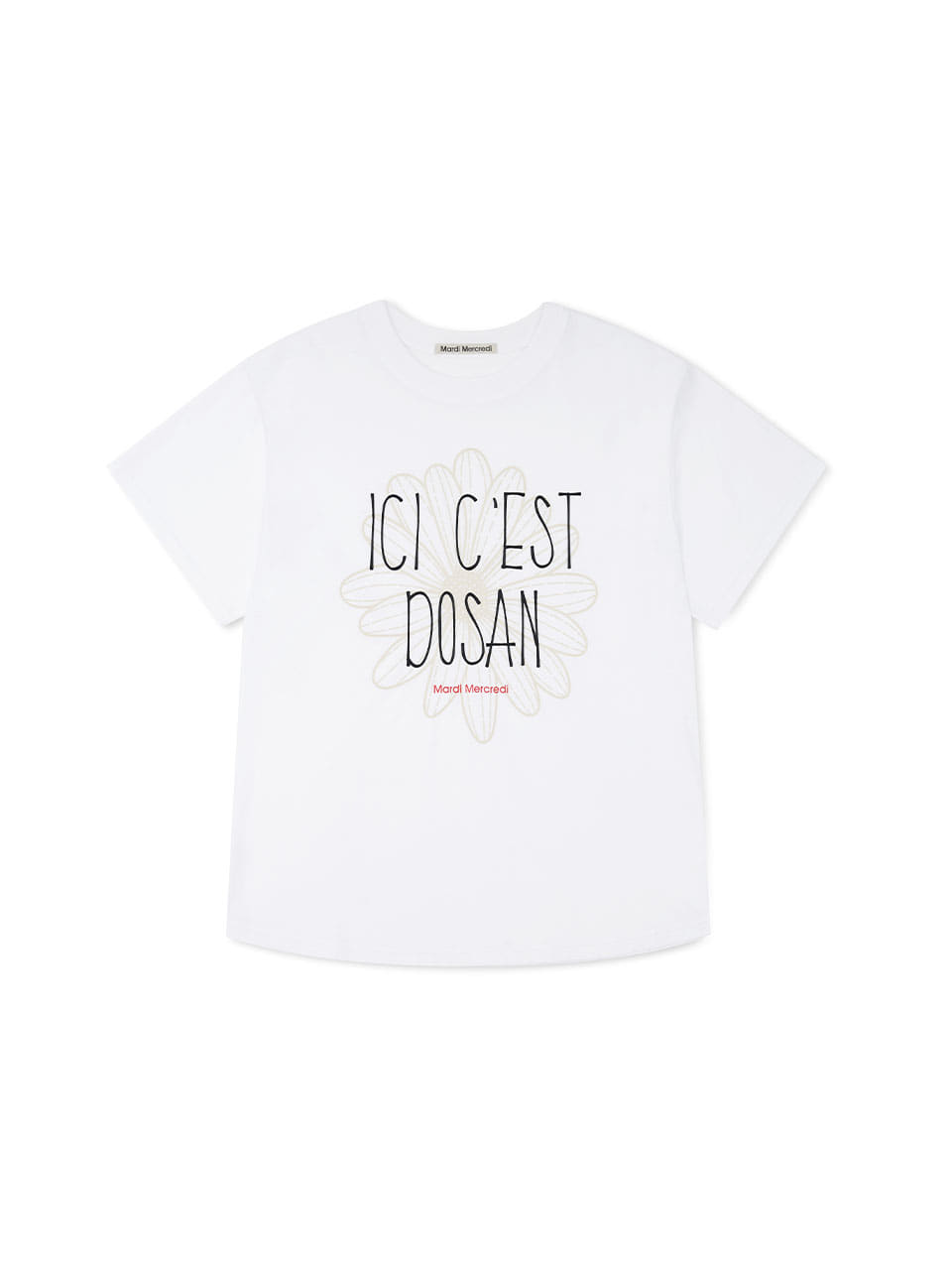 韓國 Mardi Mercredi Tshirt Flowermardi Dosan Exclusive【MM224】