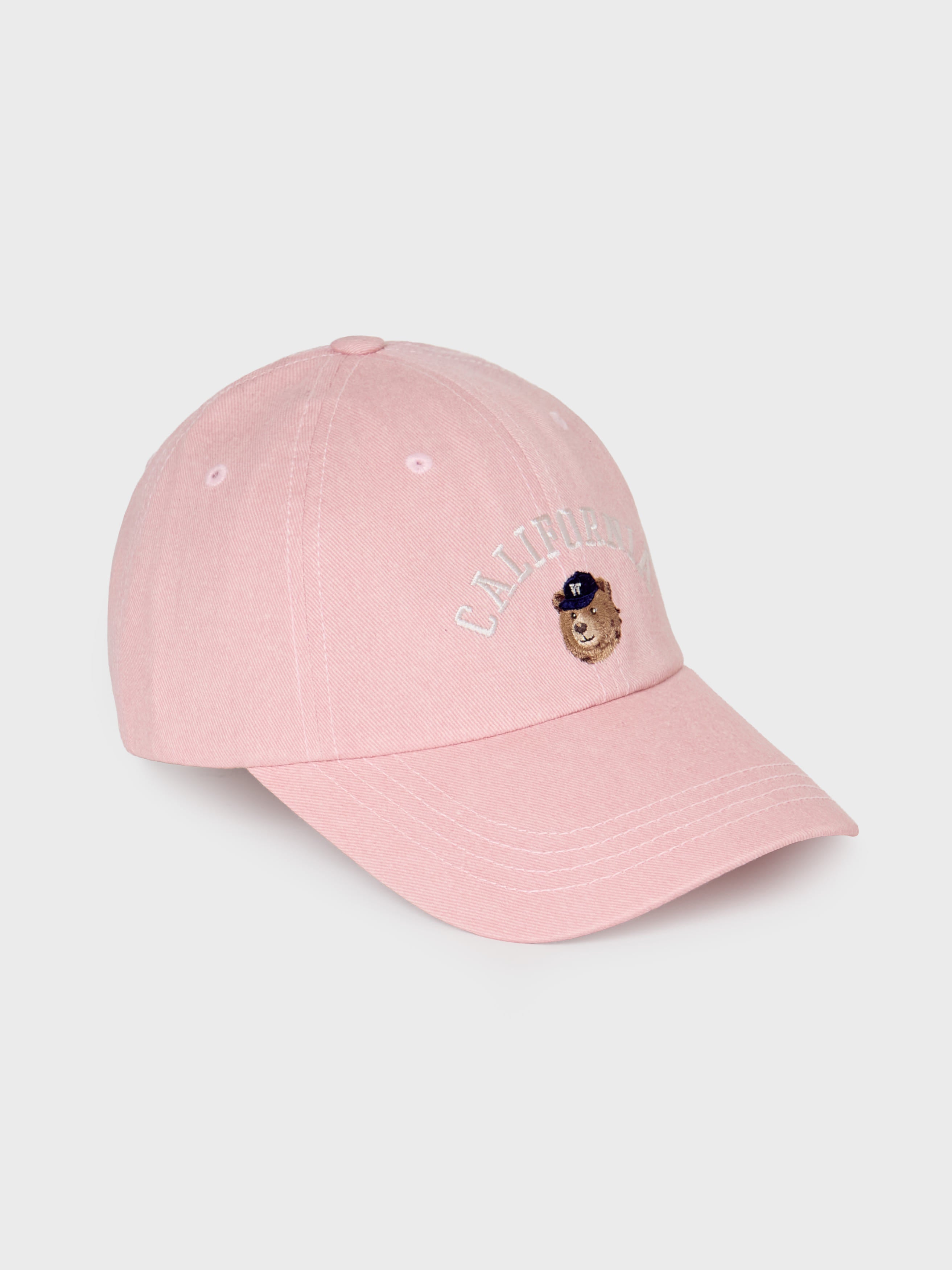 韓國 WhoAU Steve Head Embroidery Washed Ball Cap【WA255】