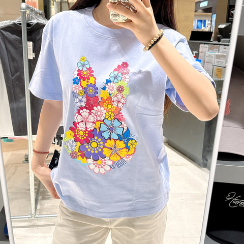 韓國 HANAHAII 花型純棉 T-Shirt【HA038】 - STT Mall HK 靚太網購