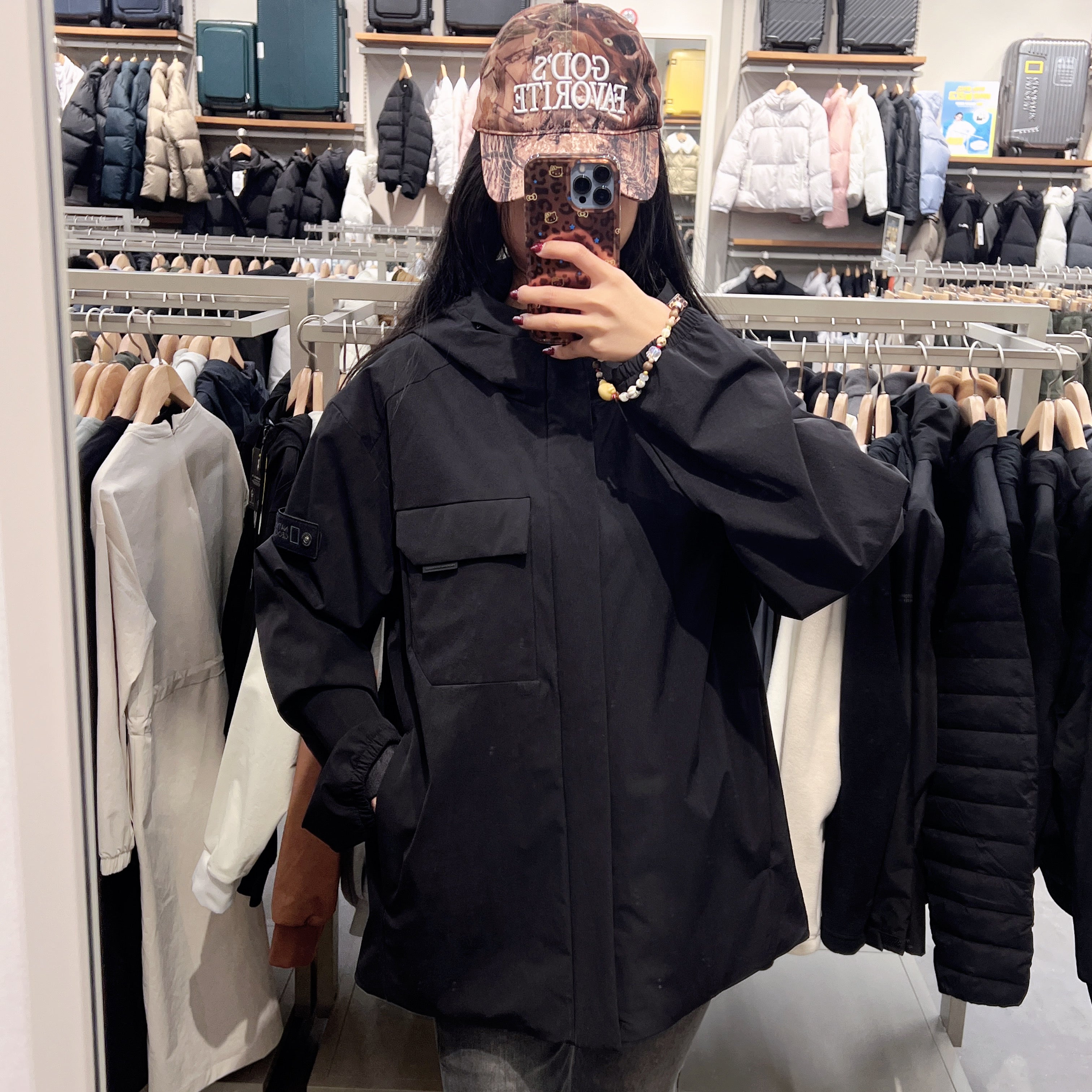 韓國 National Geographic Active Woven Training Zip-Up Jumper【NG205】