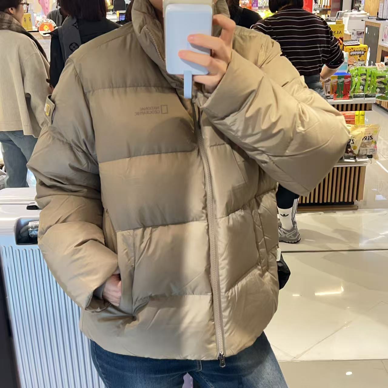 韓國 National Geographic Aira High Neck Goose Down Jumper (鵝絨)【NG148】