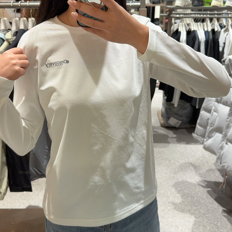 韓國 Discovery Women's Essential Functional Long Sleeve T-shirt【DY187】 - Image