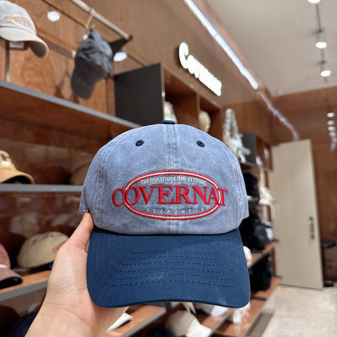 韓國 Covernat Vintage Logo Ball Cap【CO188】