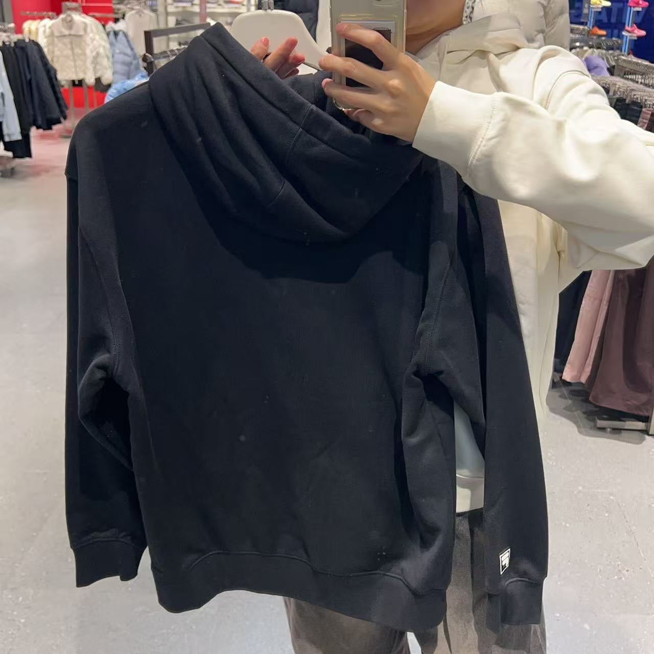 韓國 FILA White Rock Snap Hoodie【FA037】