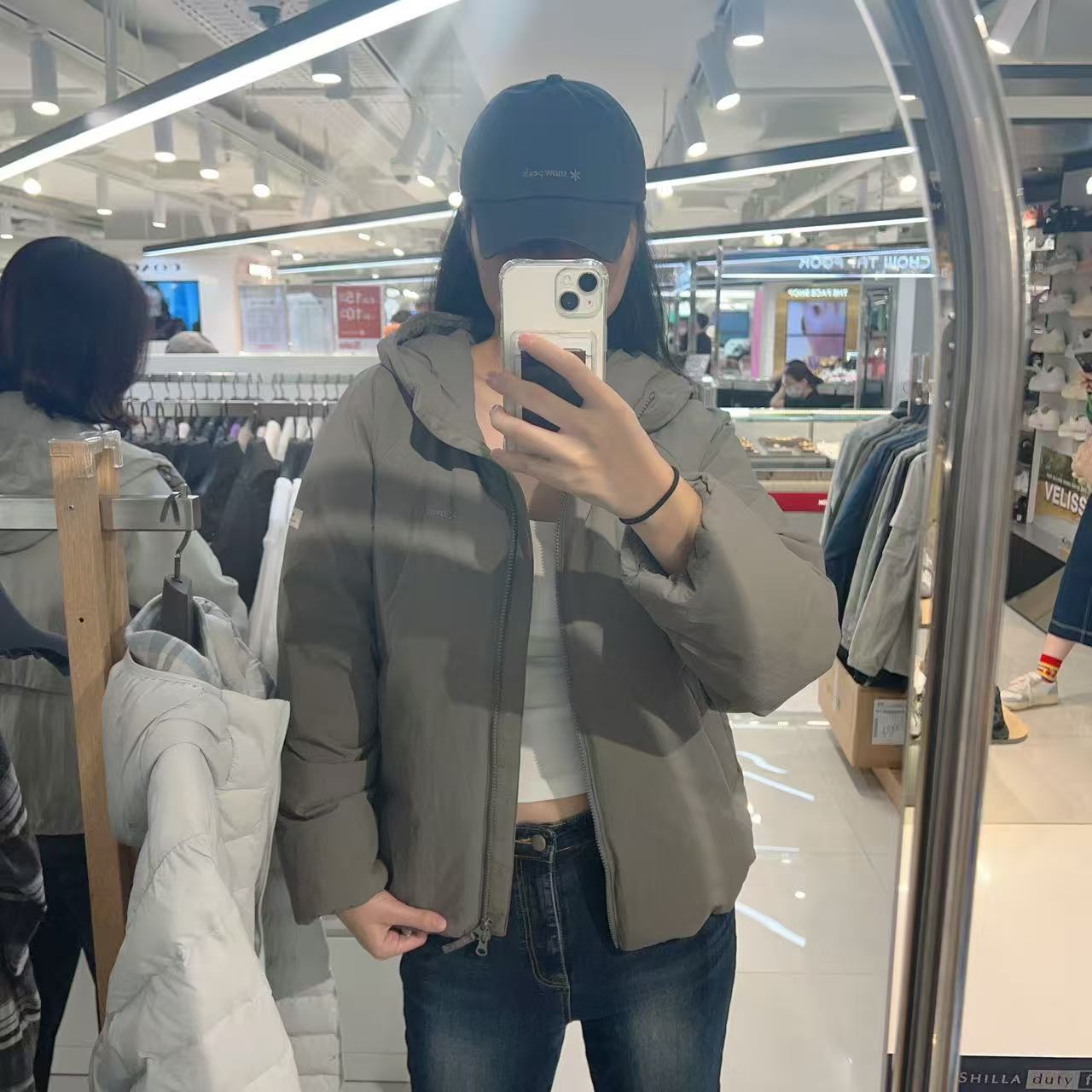 韓國 Snowpeak Land Women's Hooded Lightweight Down Jacket【SN035】
