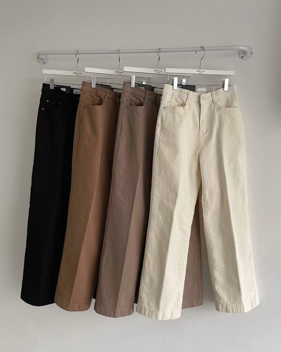 韓國 HowLuk 牛仔褲 刷薄毛 (冬季款)【H267】