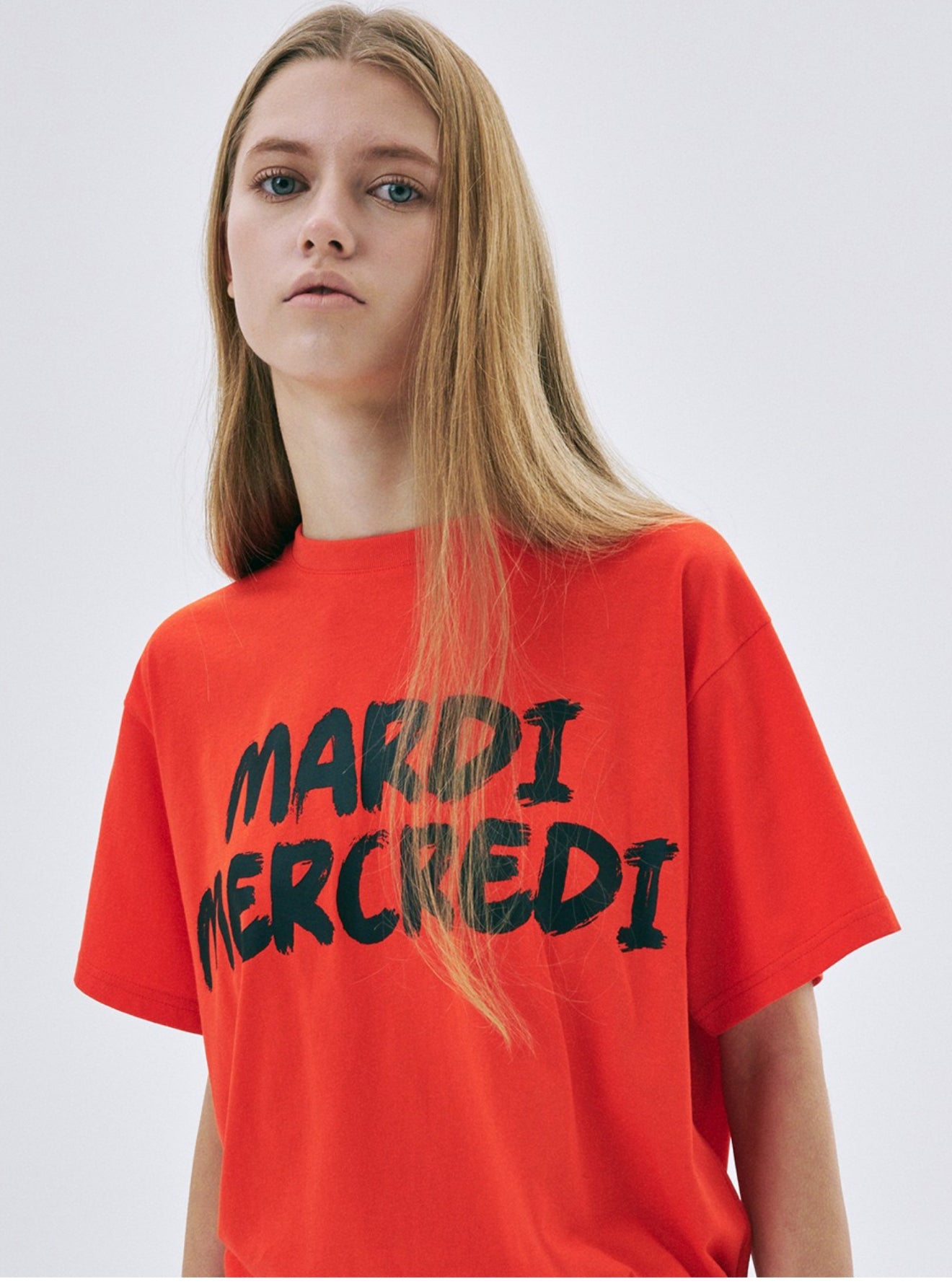 韓國 Mardi Mercredi TSHIRT BRUSH LOGO【MM037】