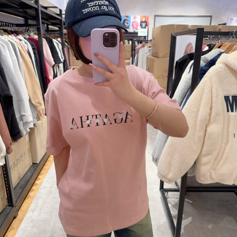 韓國 Agatha Flower T-Shirt【AG006】