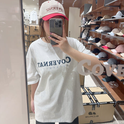 韓國 Covernat Authentic Logo T-Shirt【CO106】 - Image