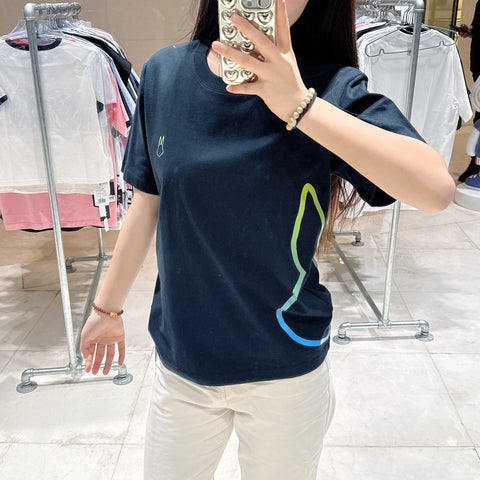 韓國 HANAHAII 側面兔純棉 T-shirt【HA030】 - STT Mall HK 靚太網購