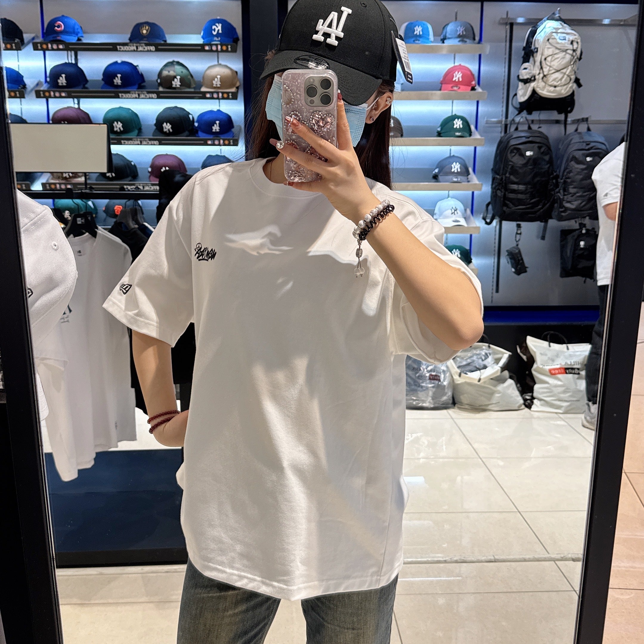 【現貨】韓國 New Era NEON WRITING T-SHIRT【NE096】