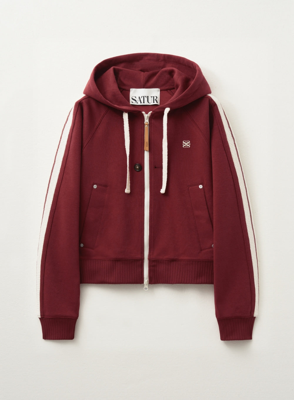 韓國 Satur Lawton Loose Fit Hood Zip-up【SR017】