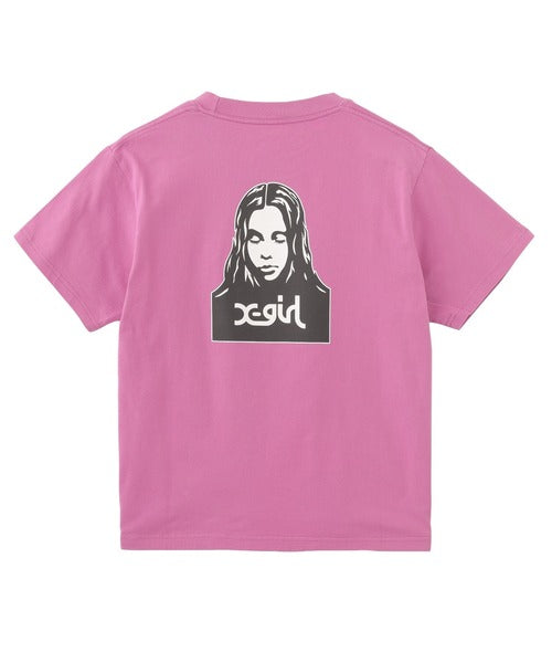 日本直送 X-girl Face S/S Tee【SJ015】