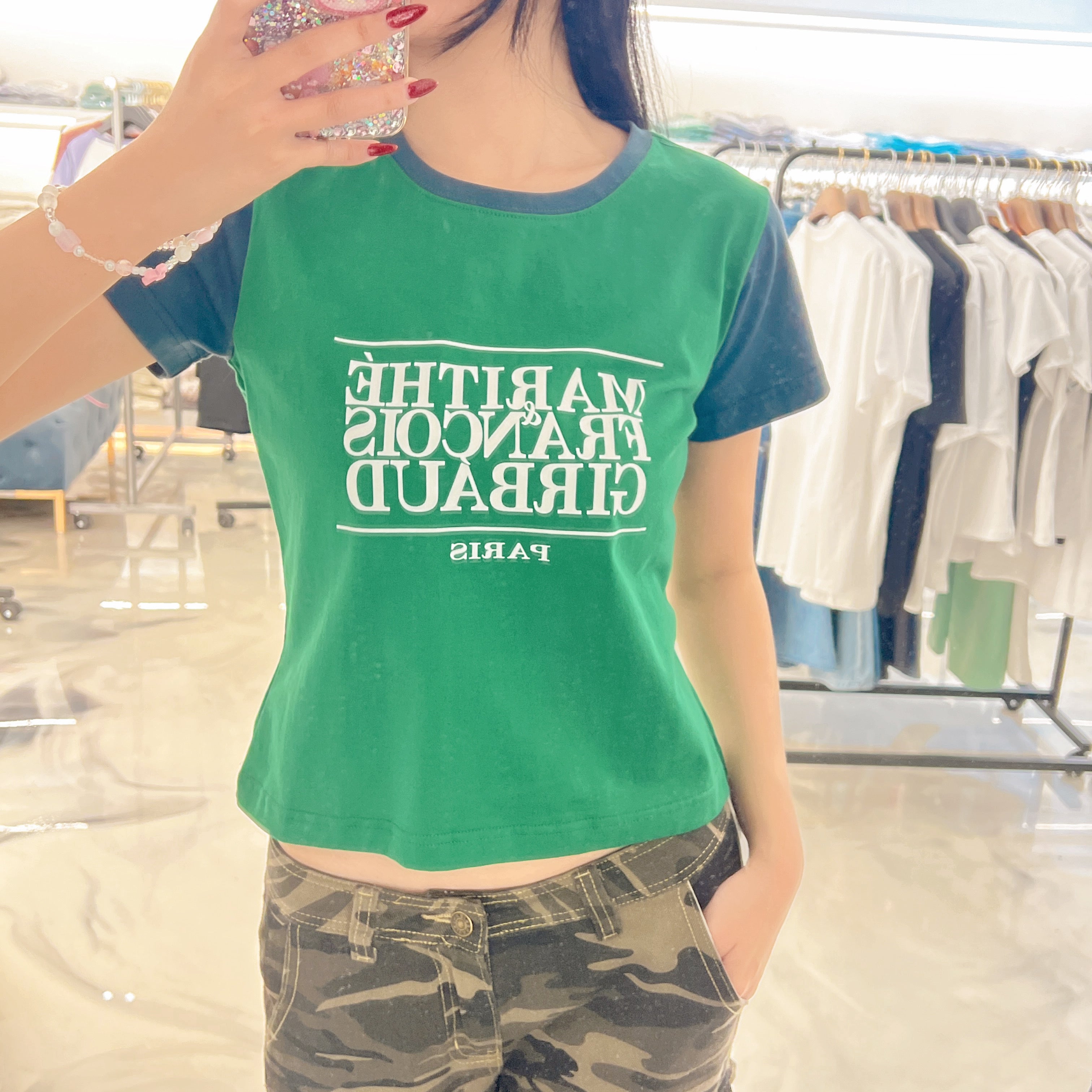 韓國 Marithe Francois Girbaud T-SHIRTS (獨家款)【MF522】